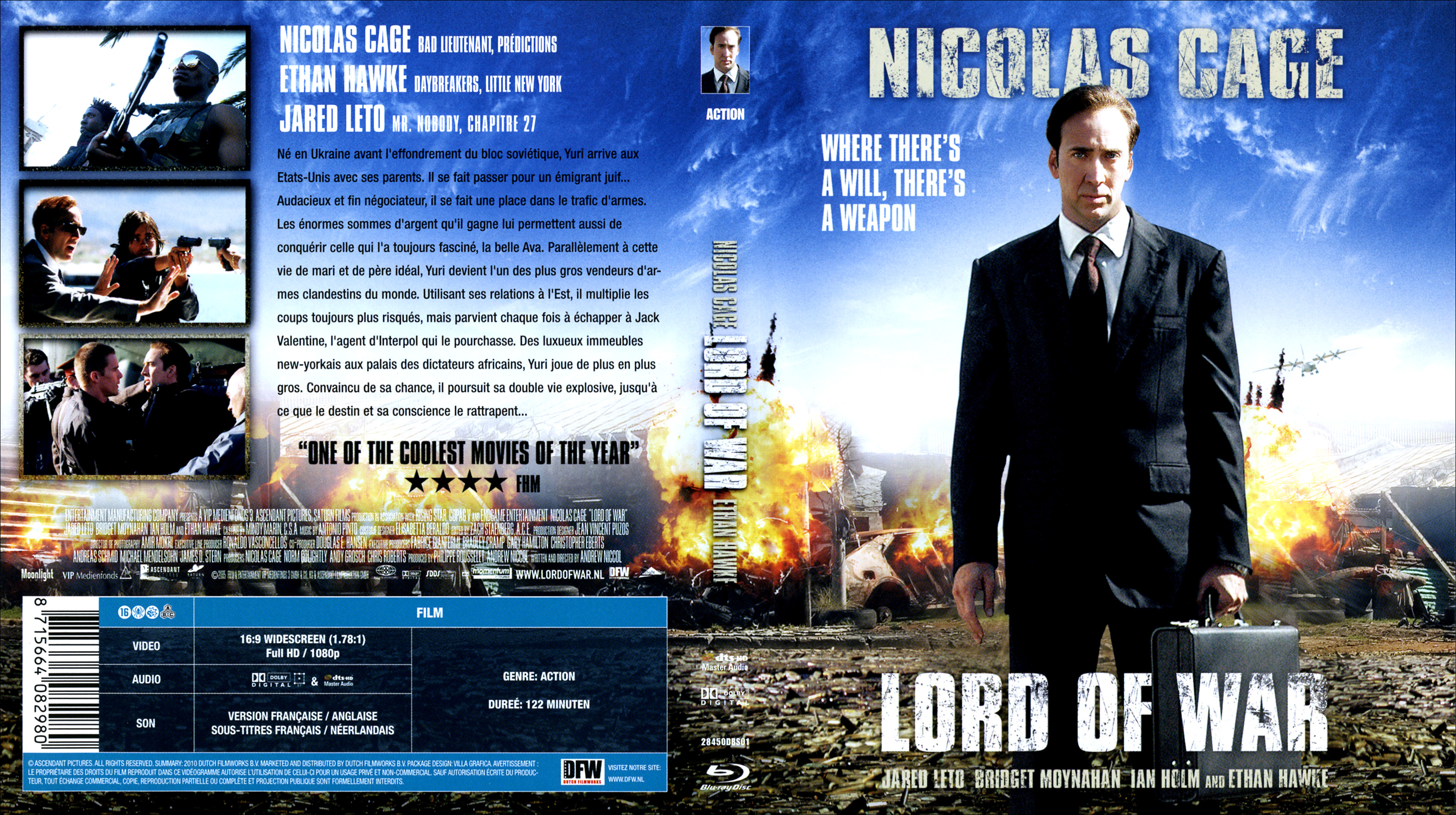 Jaquette DVD Lord of war (BLU-RAY) v2