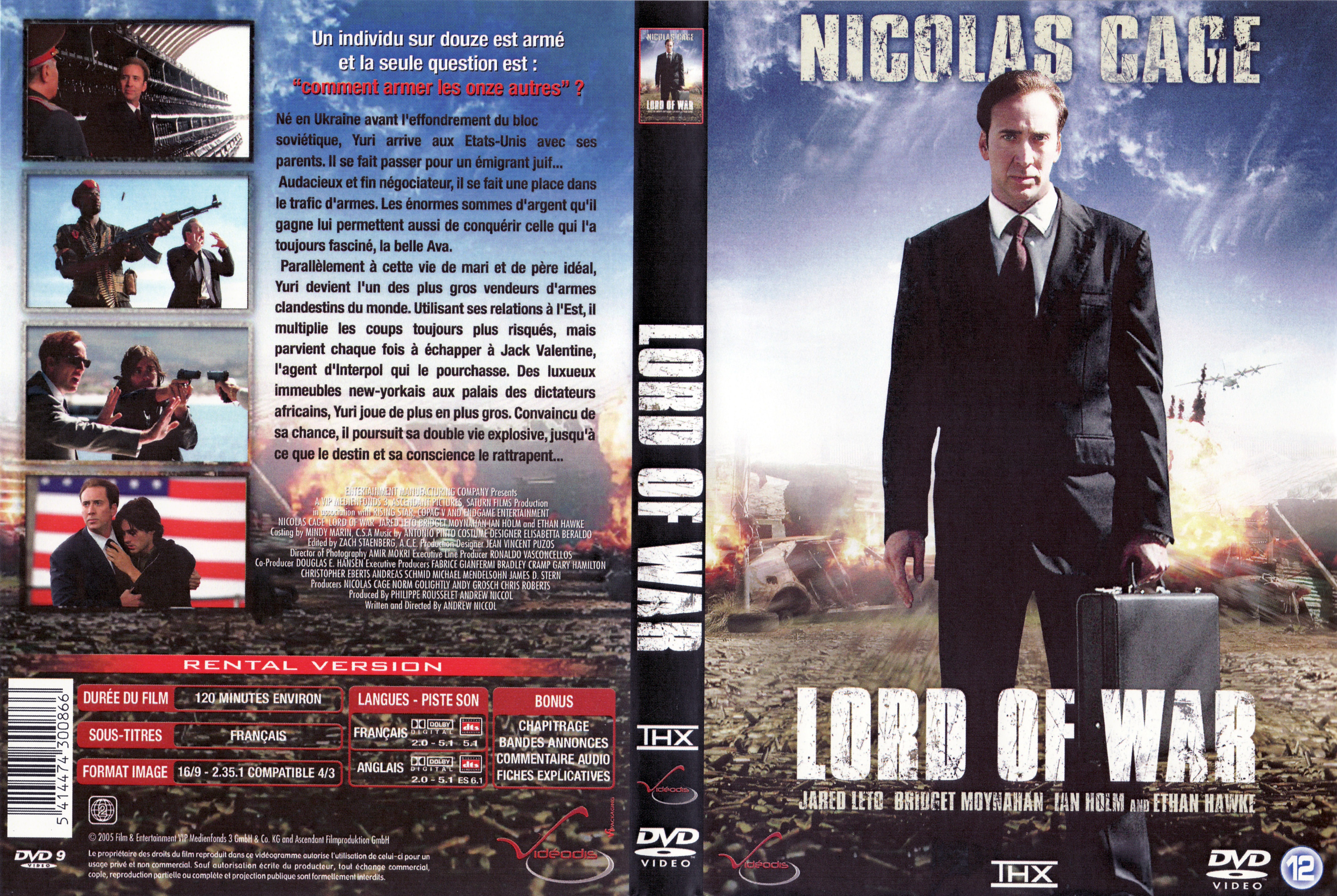 Jaquette DVD Lord of war v3