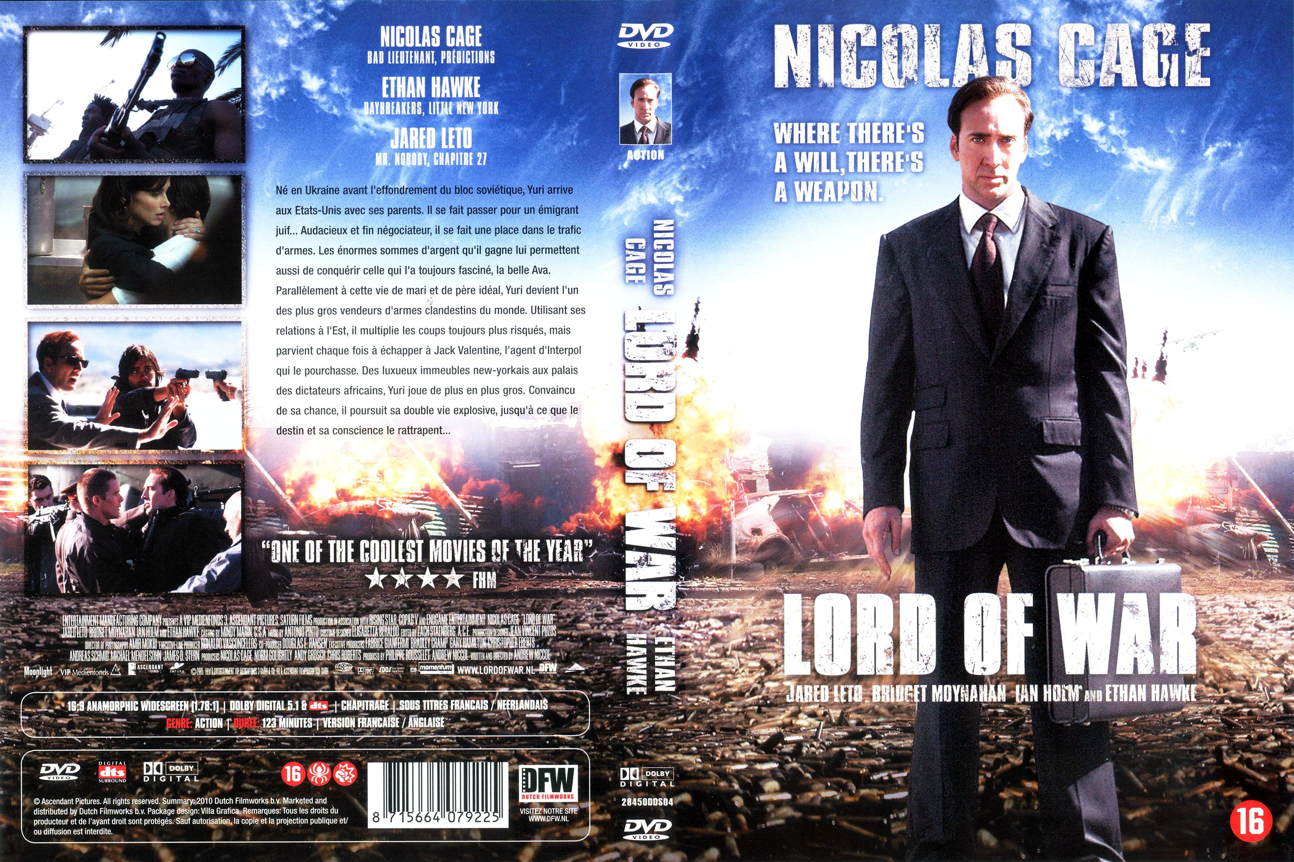 Jaquette DVD Lord of war v4