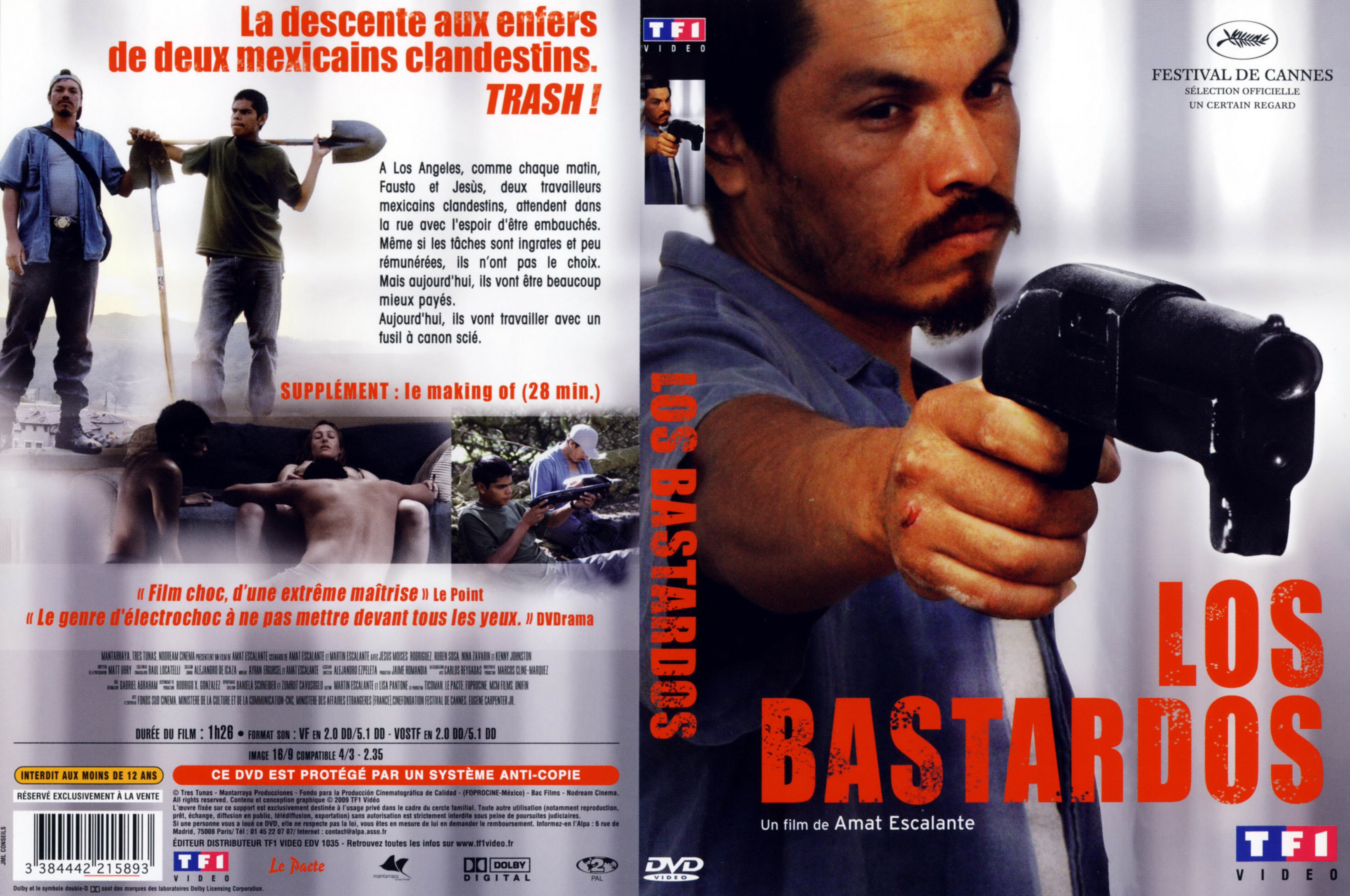 Jaquette DVD Los bastardos