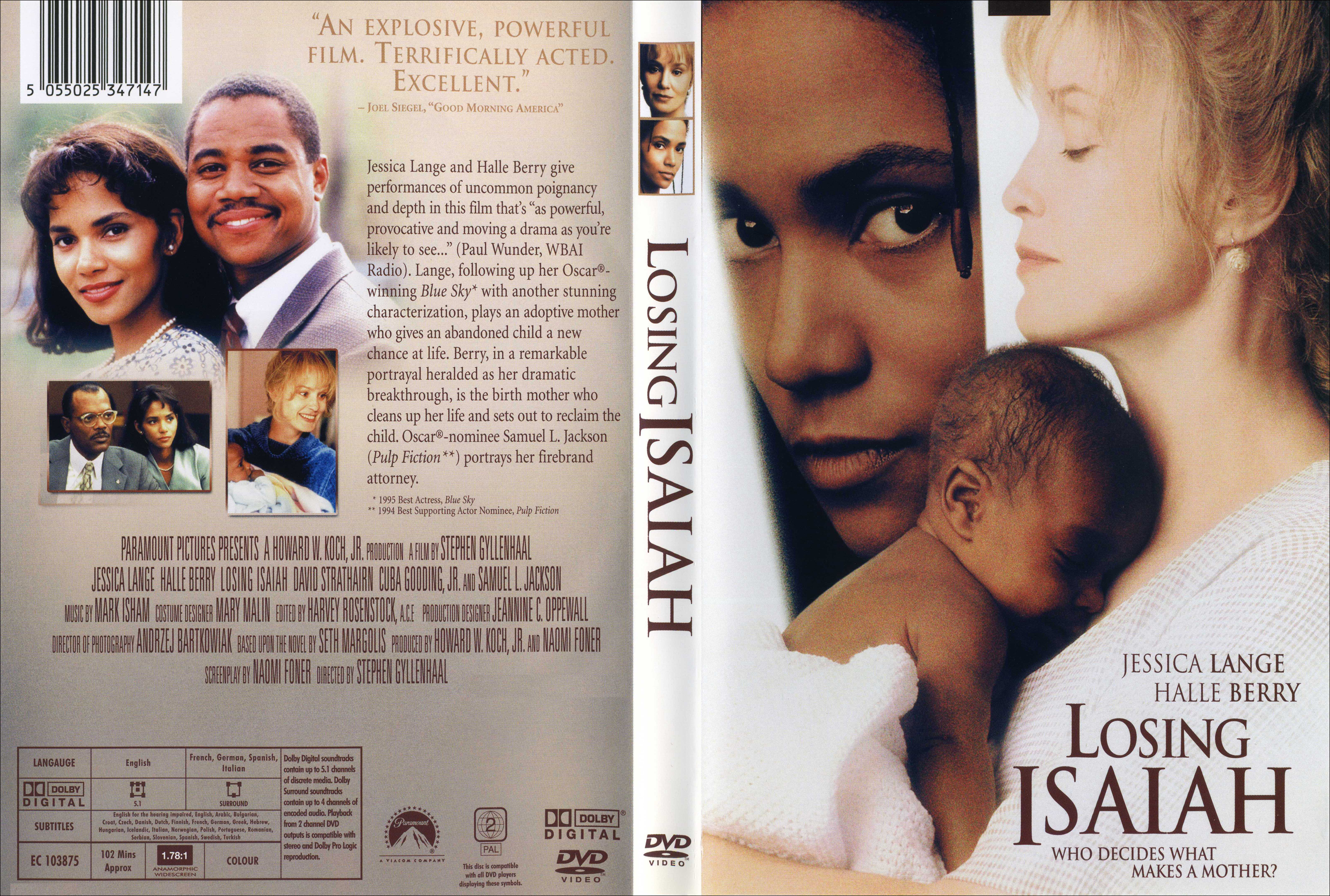 Jaquette DVD Losing Isaiah Zone 1