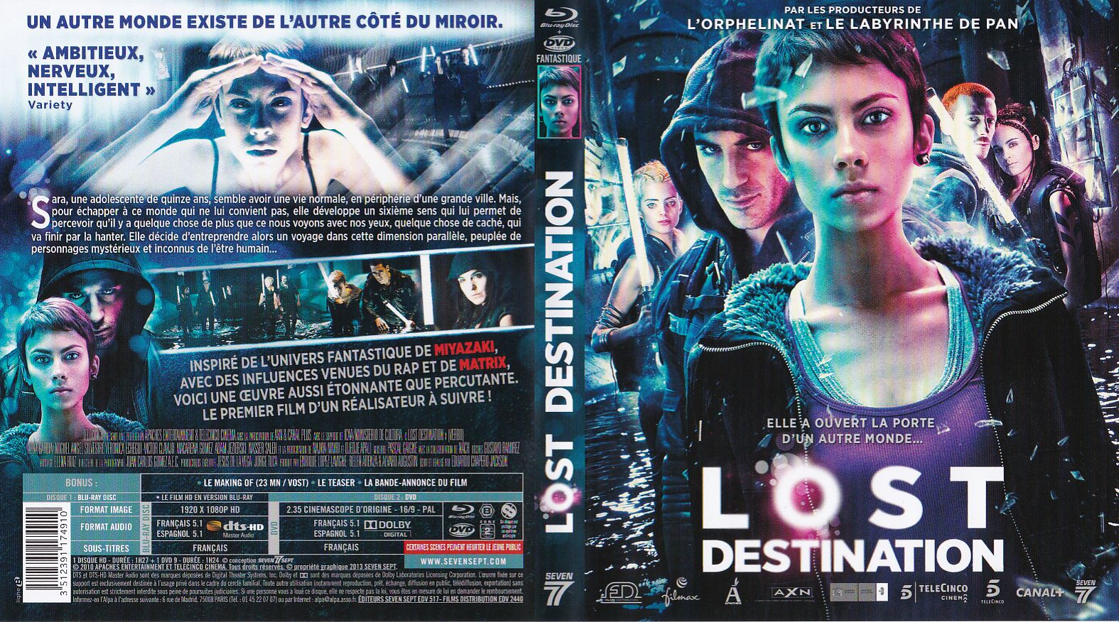 Jaquette DVD Lost Destination (BLU-RAY)