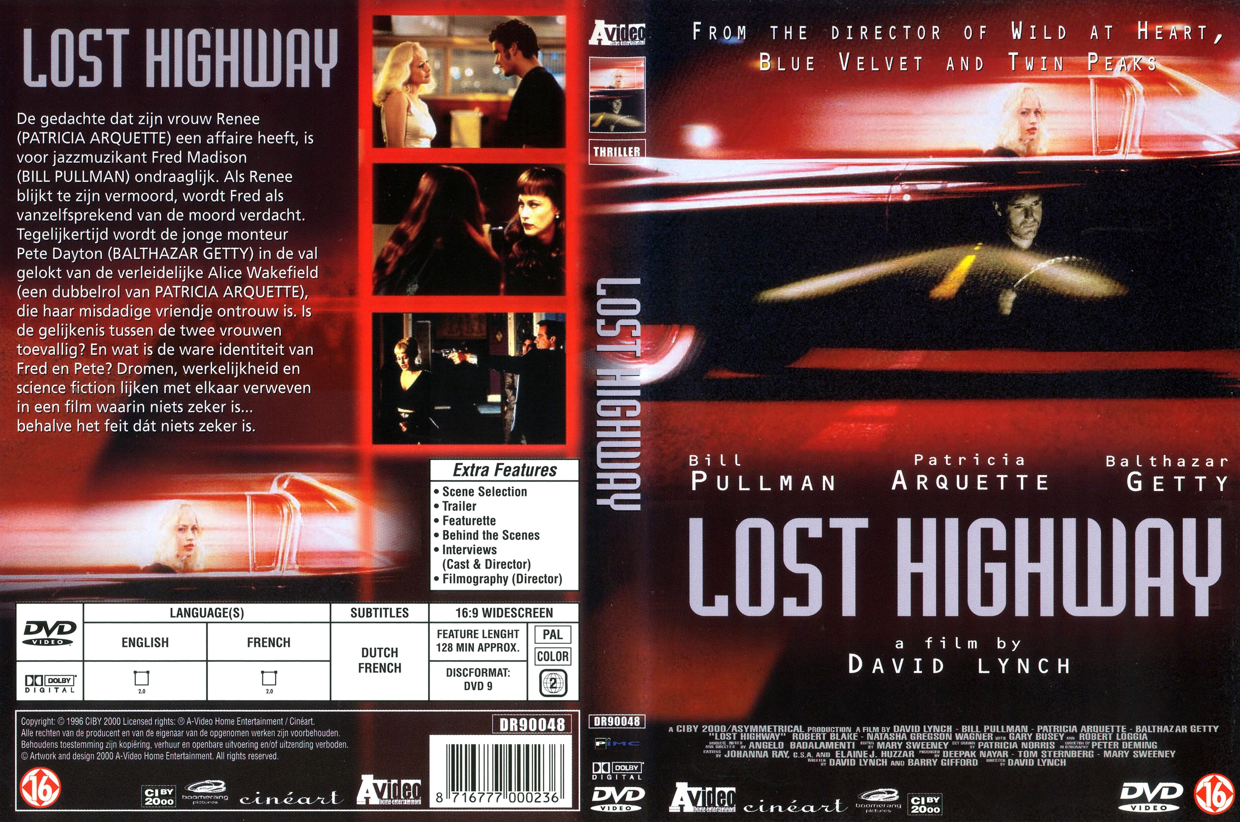 Jaquette DVD Lost Highway v2