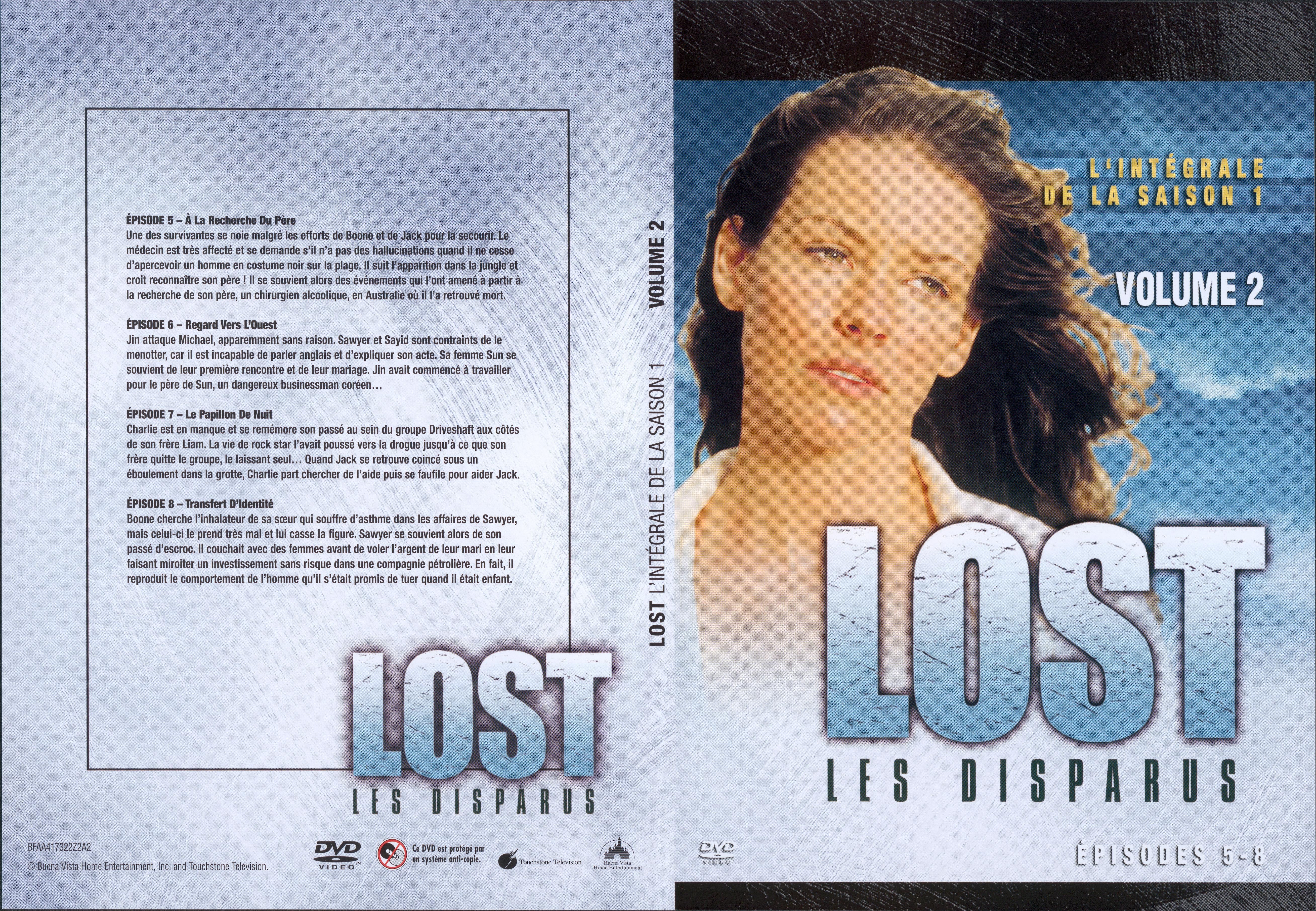 Jaquette DVD Lost Saison 1 DVD 2