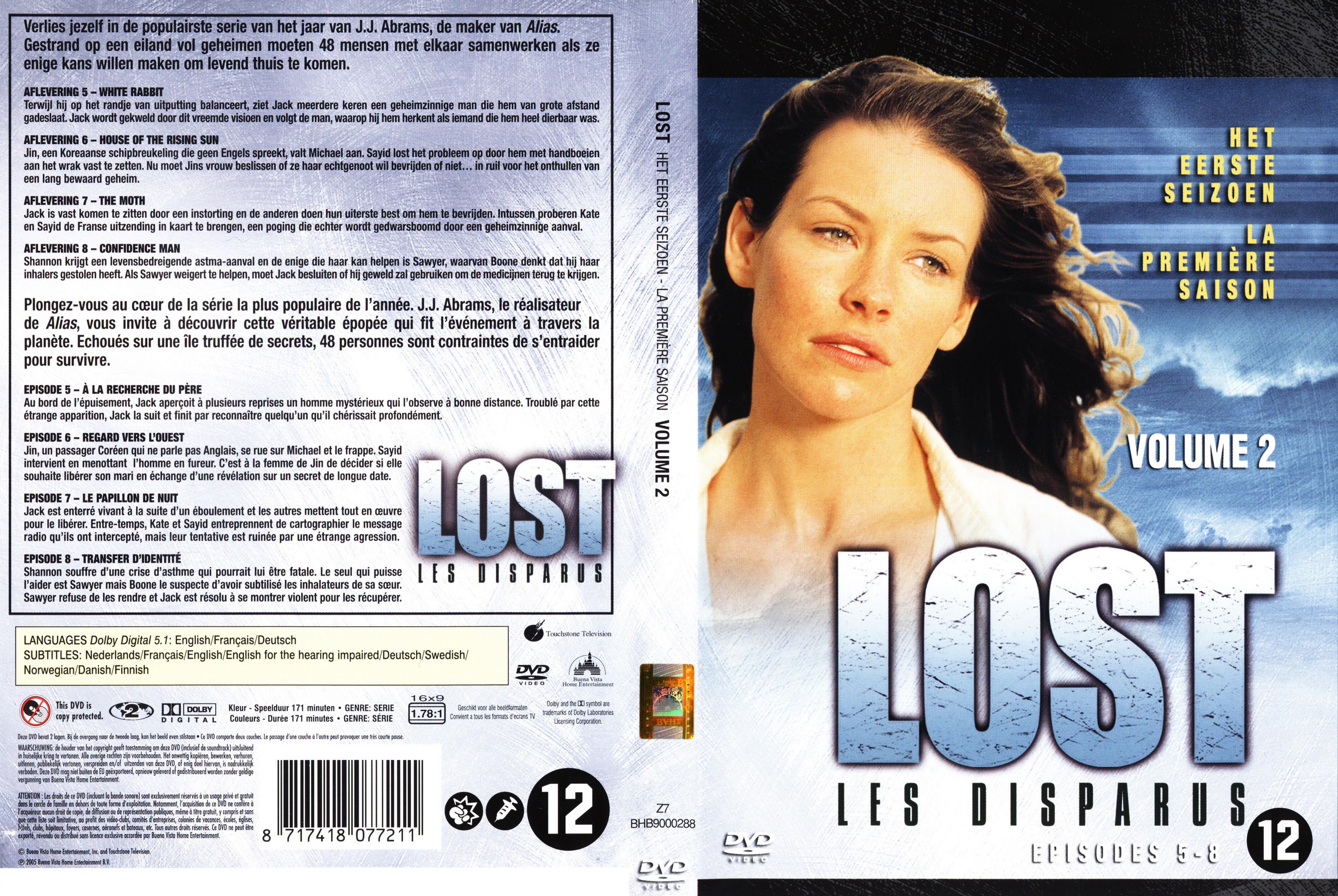 Jaquette DVD Lost Saison 1 DVD 2 v2