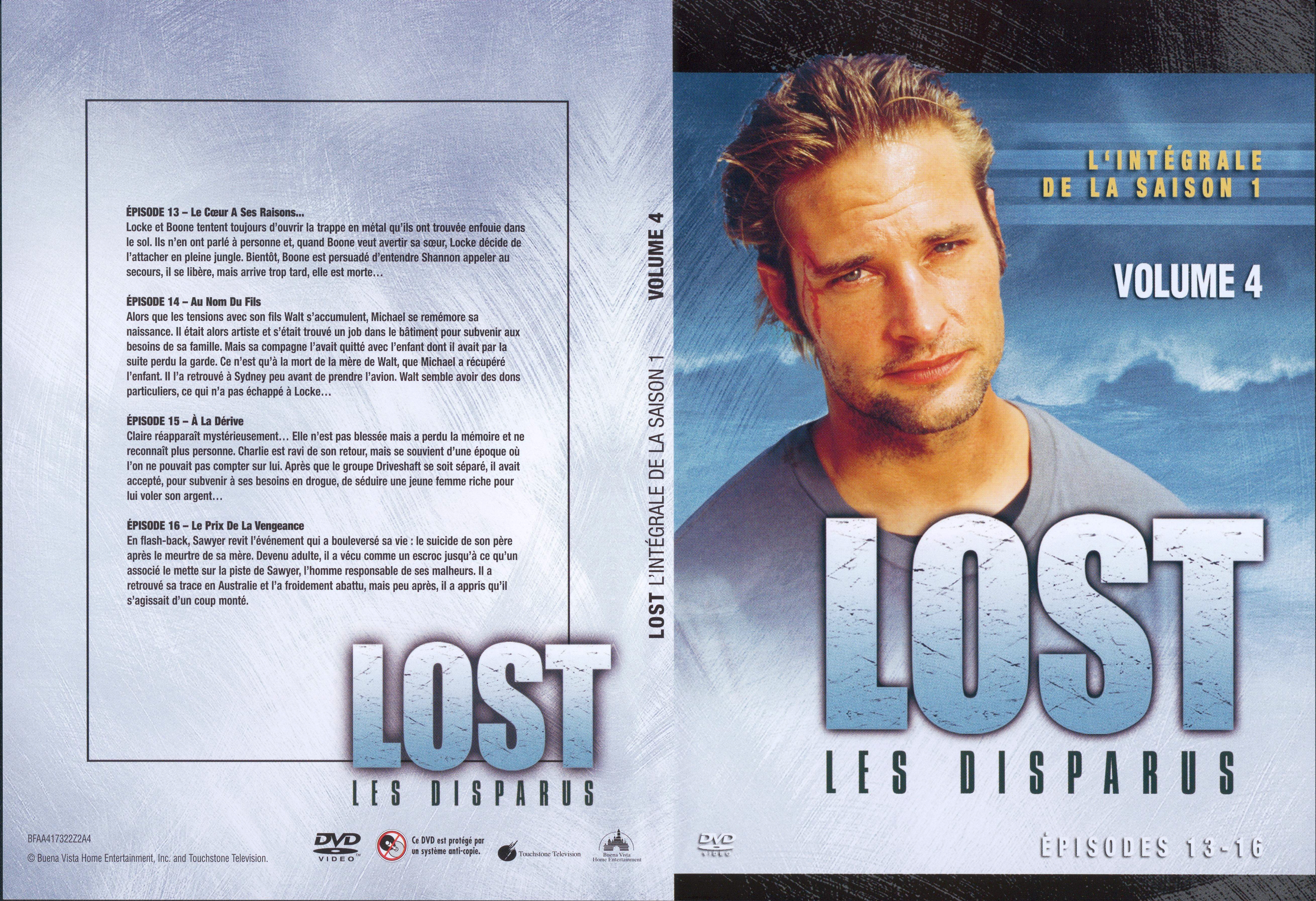 Jaquette DVD Lost Saison 1 DVD 4