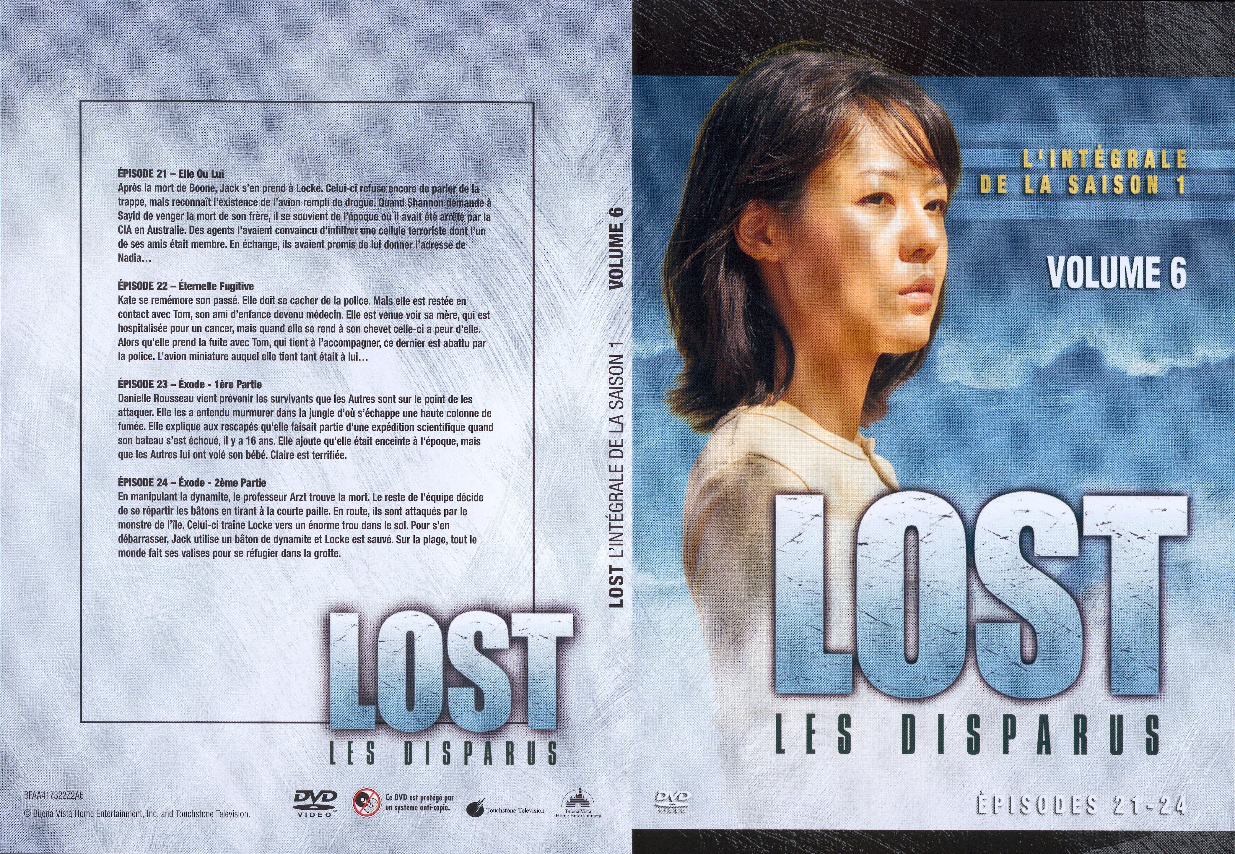 Jaquette DVD Lost Saison 1 DVD 6