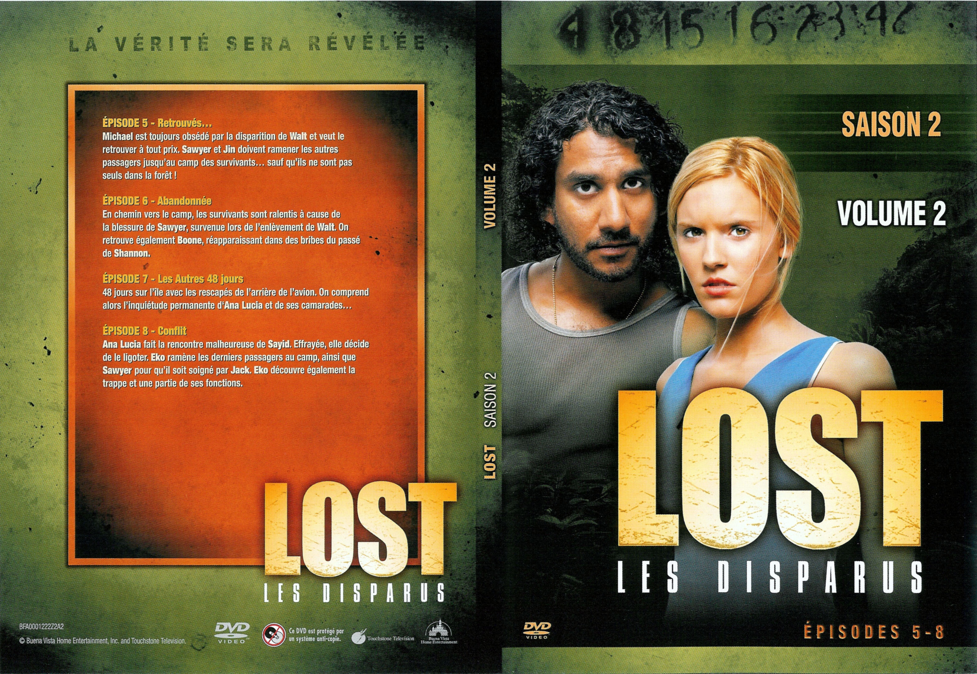 Jaquette DVD Lost Saison 2 DVD 2