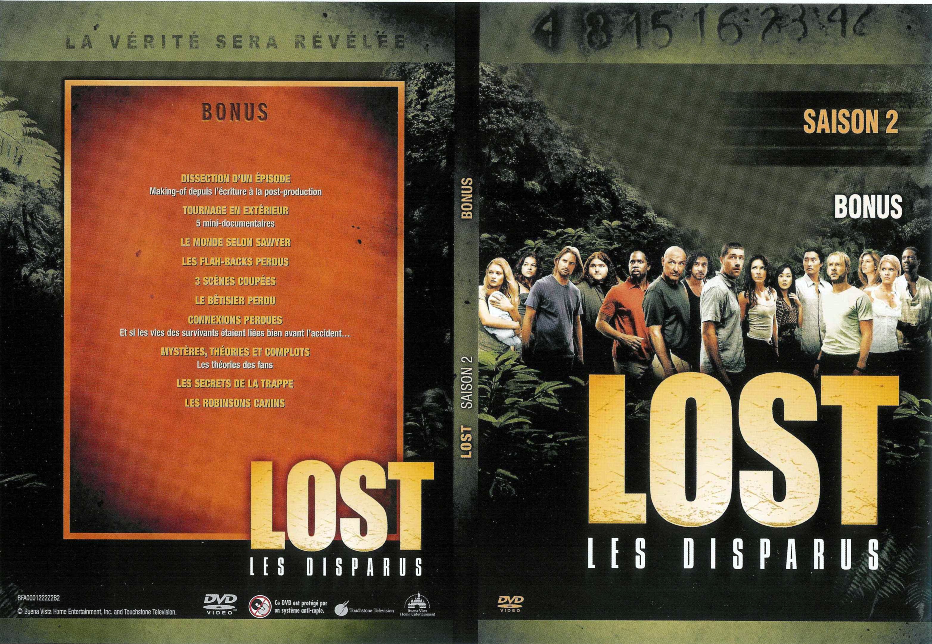 Jaquette DVD Lost Saison 2 DVD 7