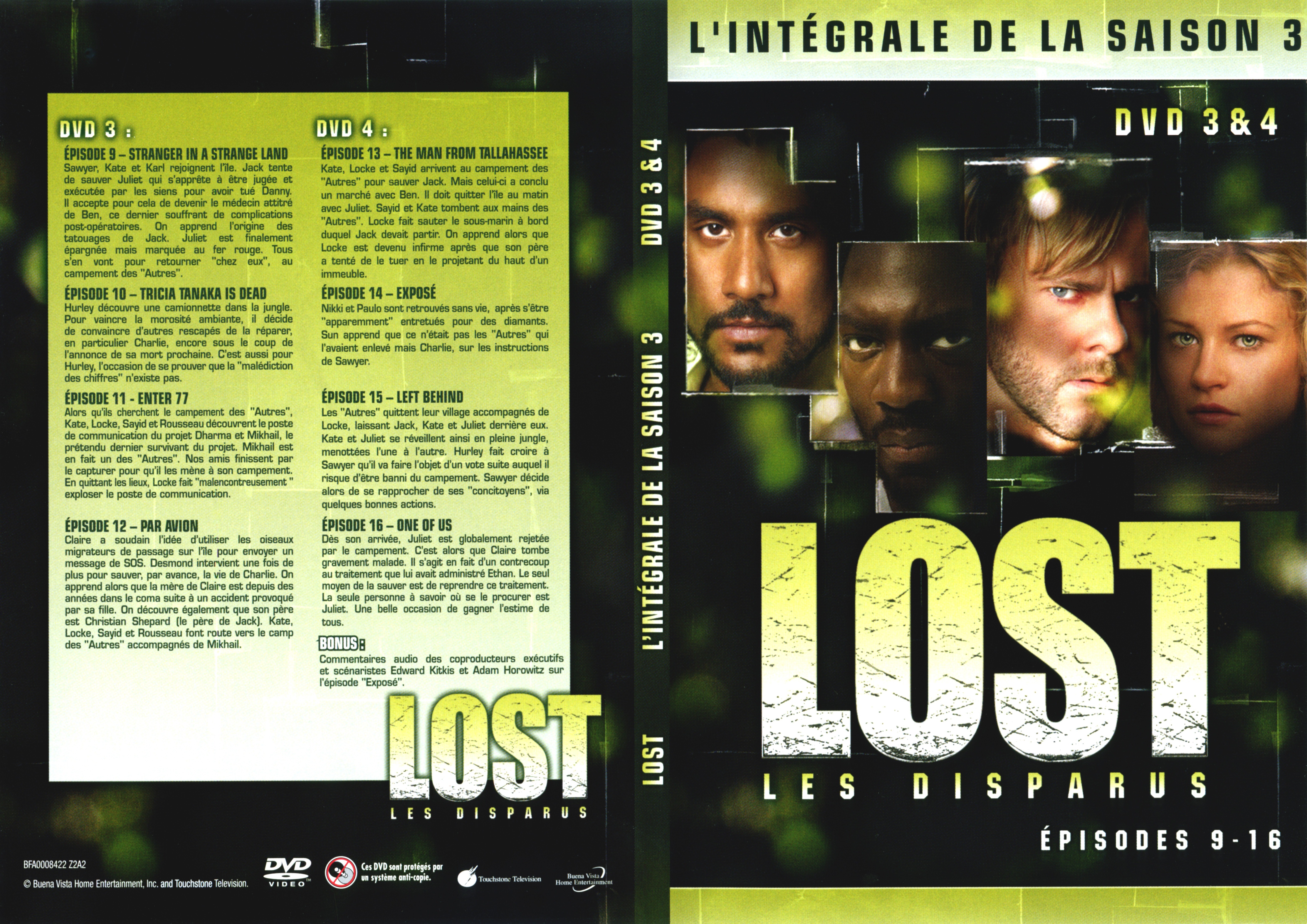 Jaquette DVD Lost Saison 3 DVD 2