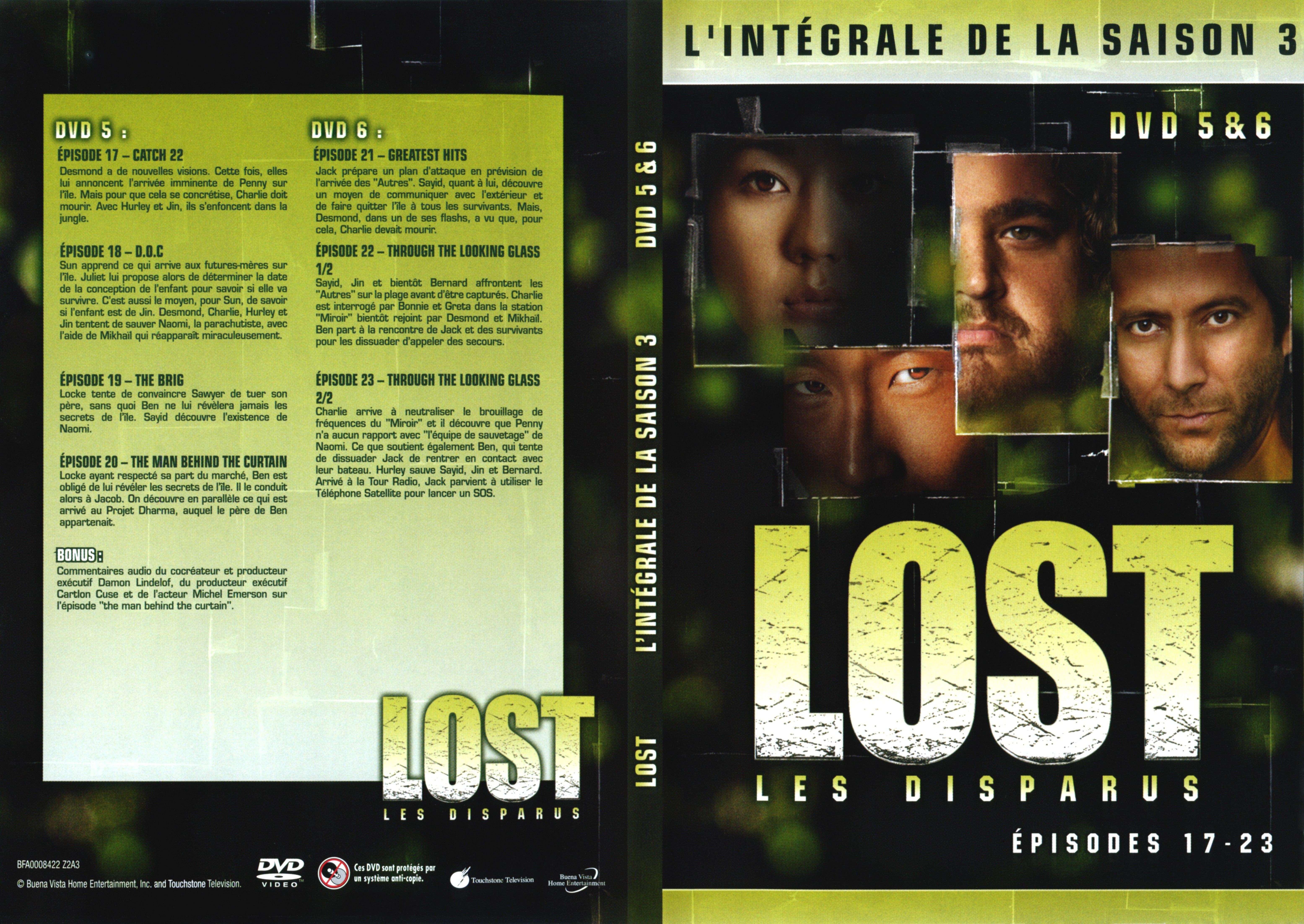 Jaquette DVD Lost Saison 3 DVD 3