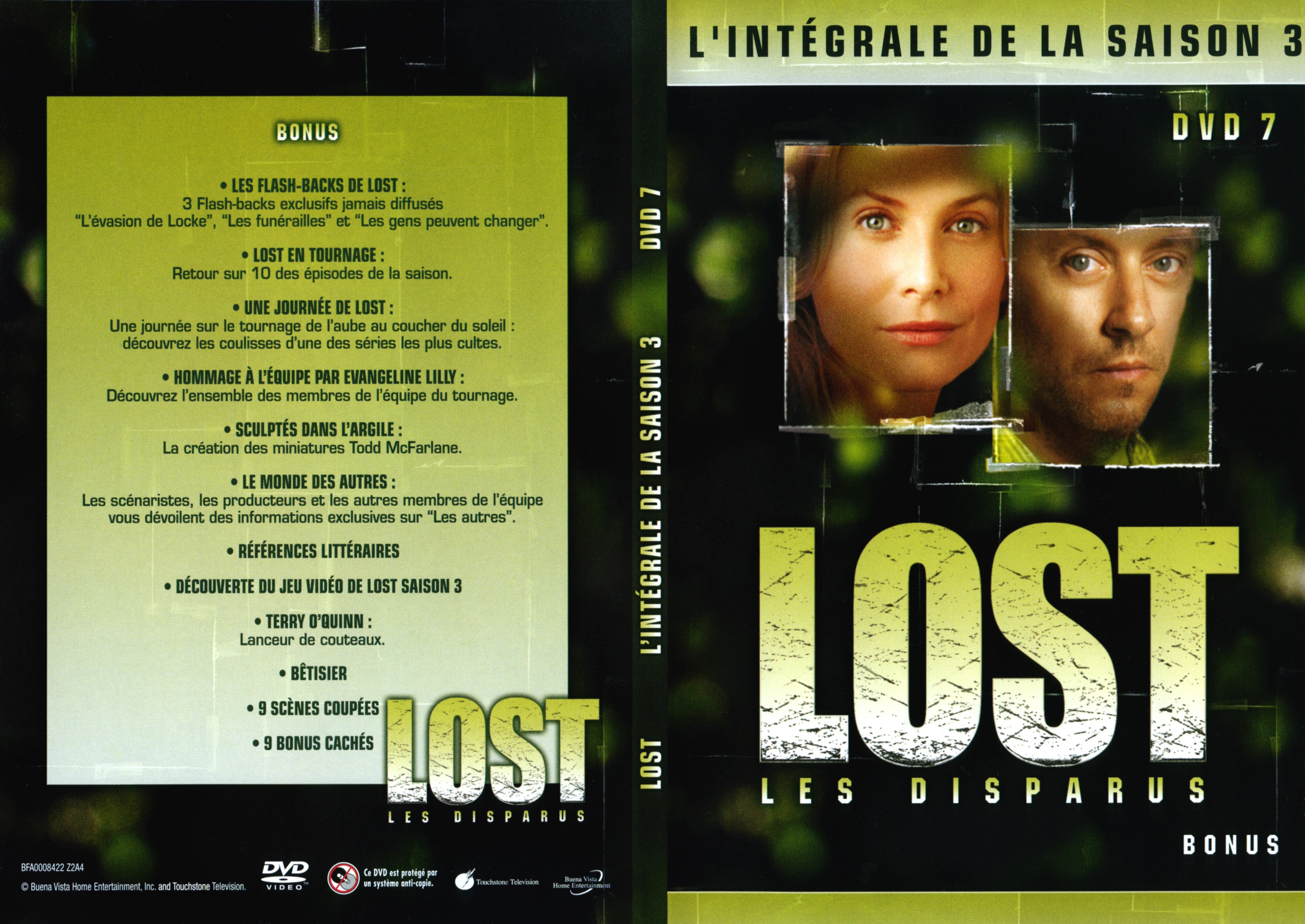 Jaquette DVD Lost Saison 3 DVD 4