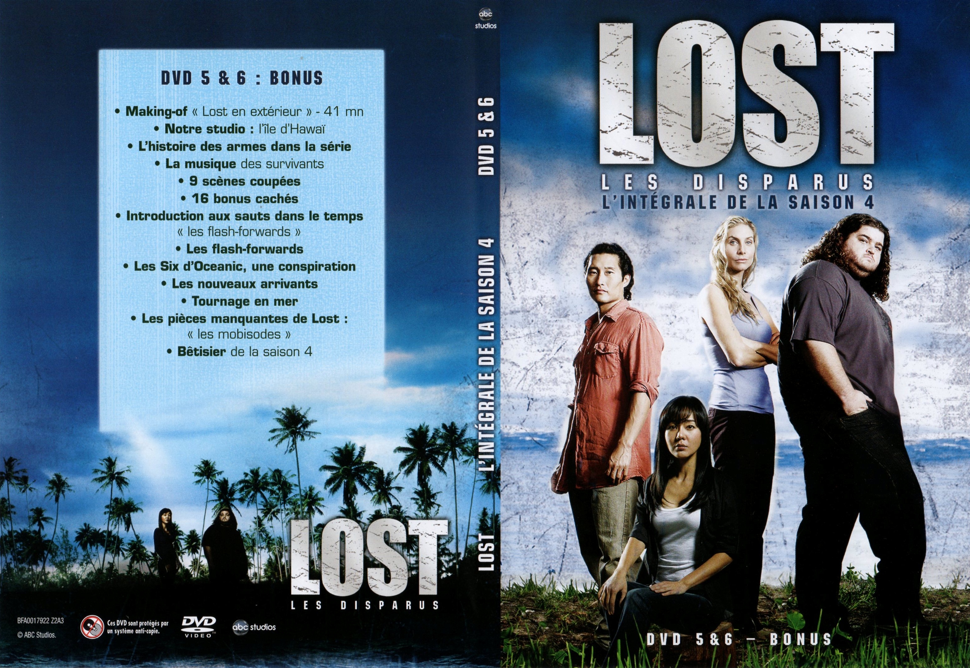 Jaquette DVD Lost Saison 4 DVD 3