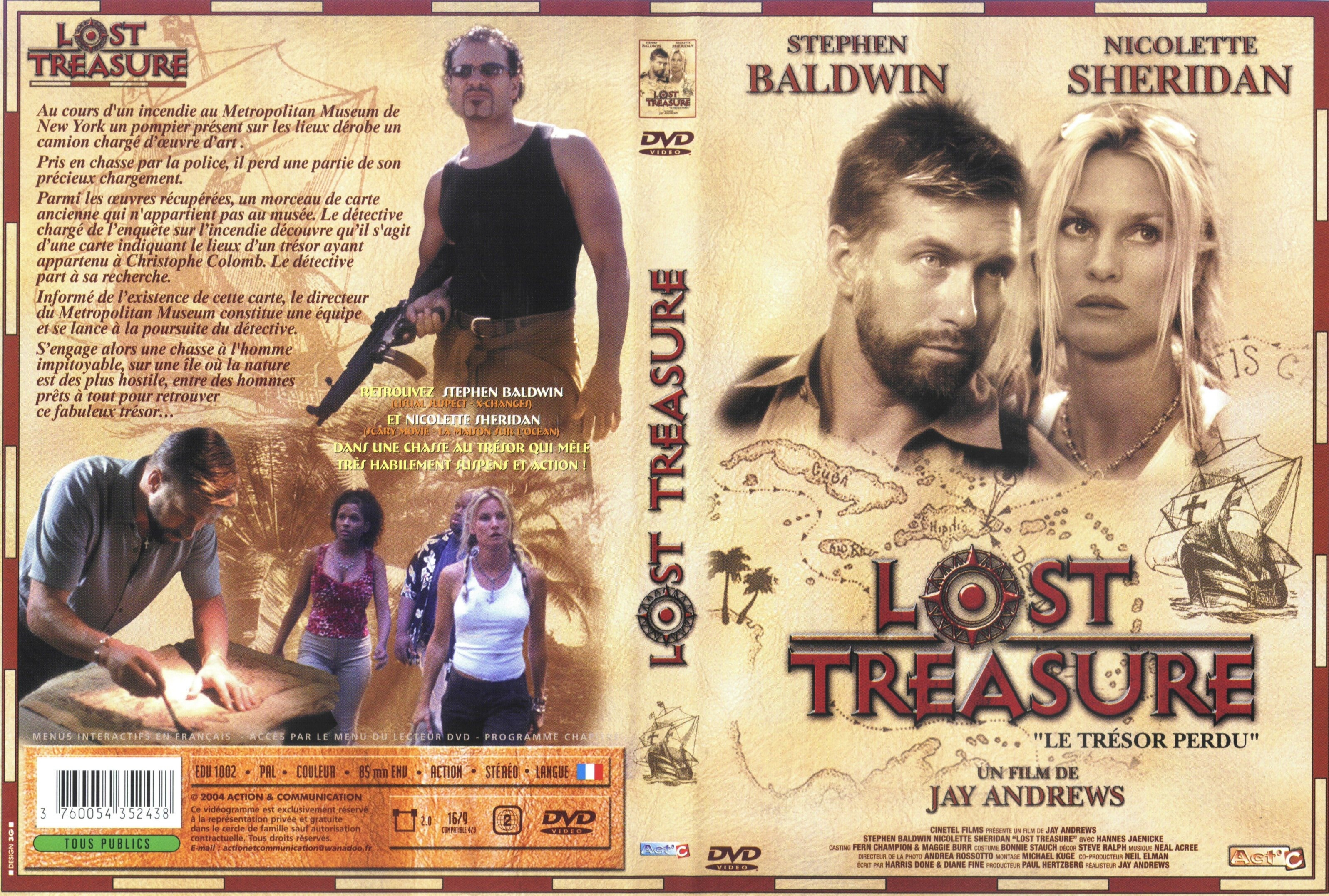 Jaquette DVD Lost Treasure