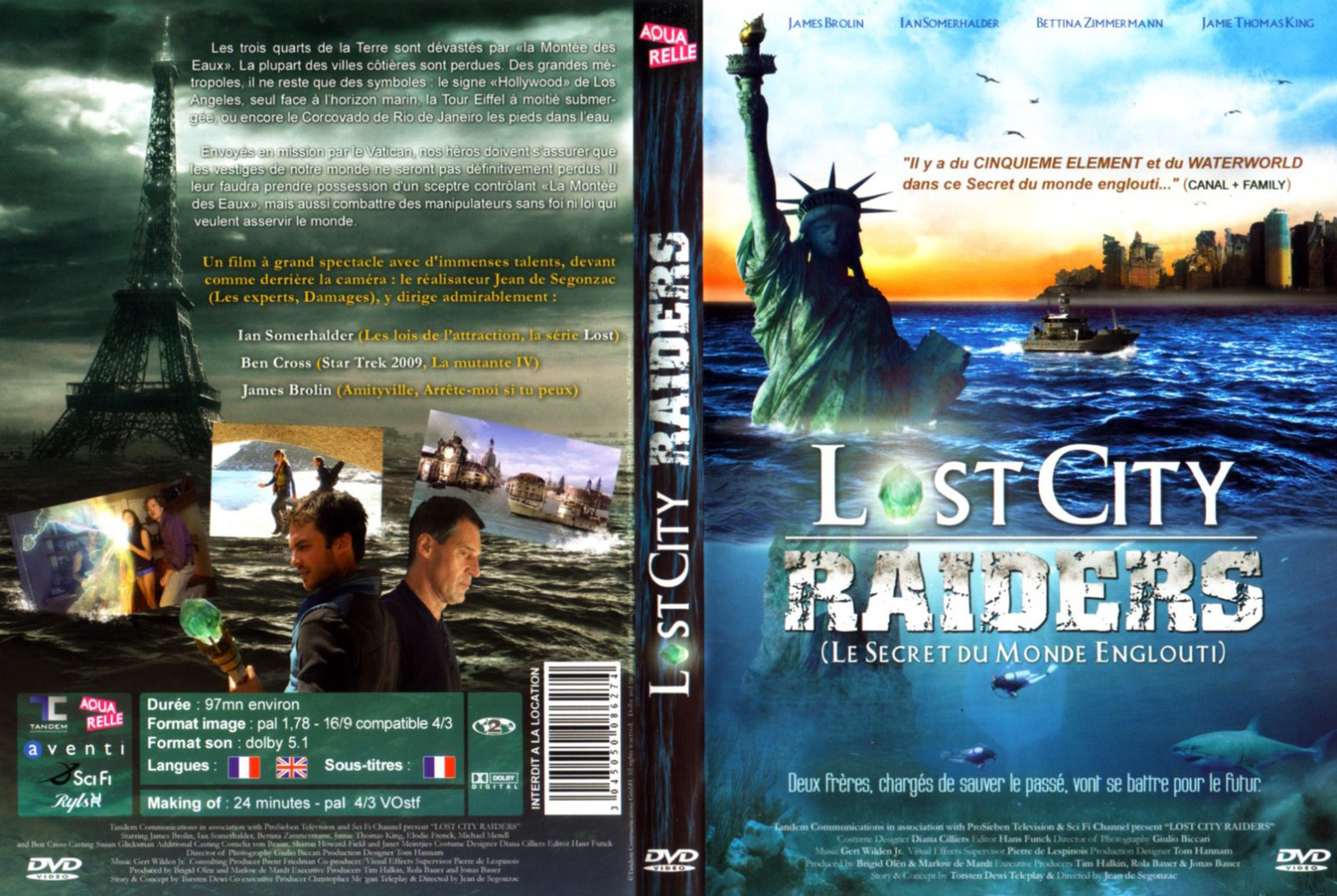Jaquette DVD Lost city raiders