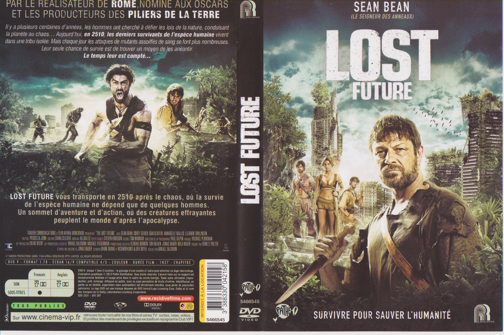 Jaquette DVD Lost future