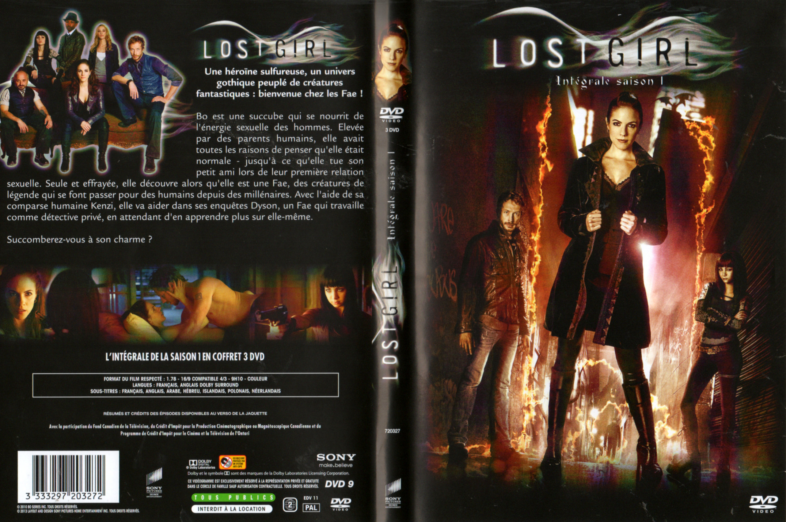 Jaquette DVD Lost girl Saison 1