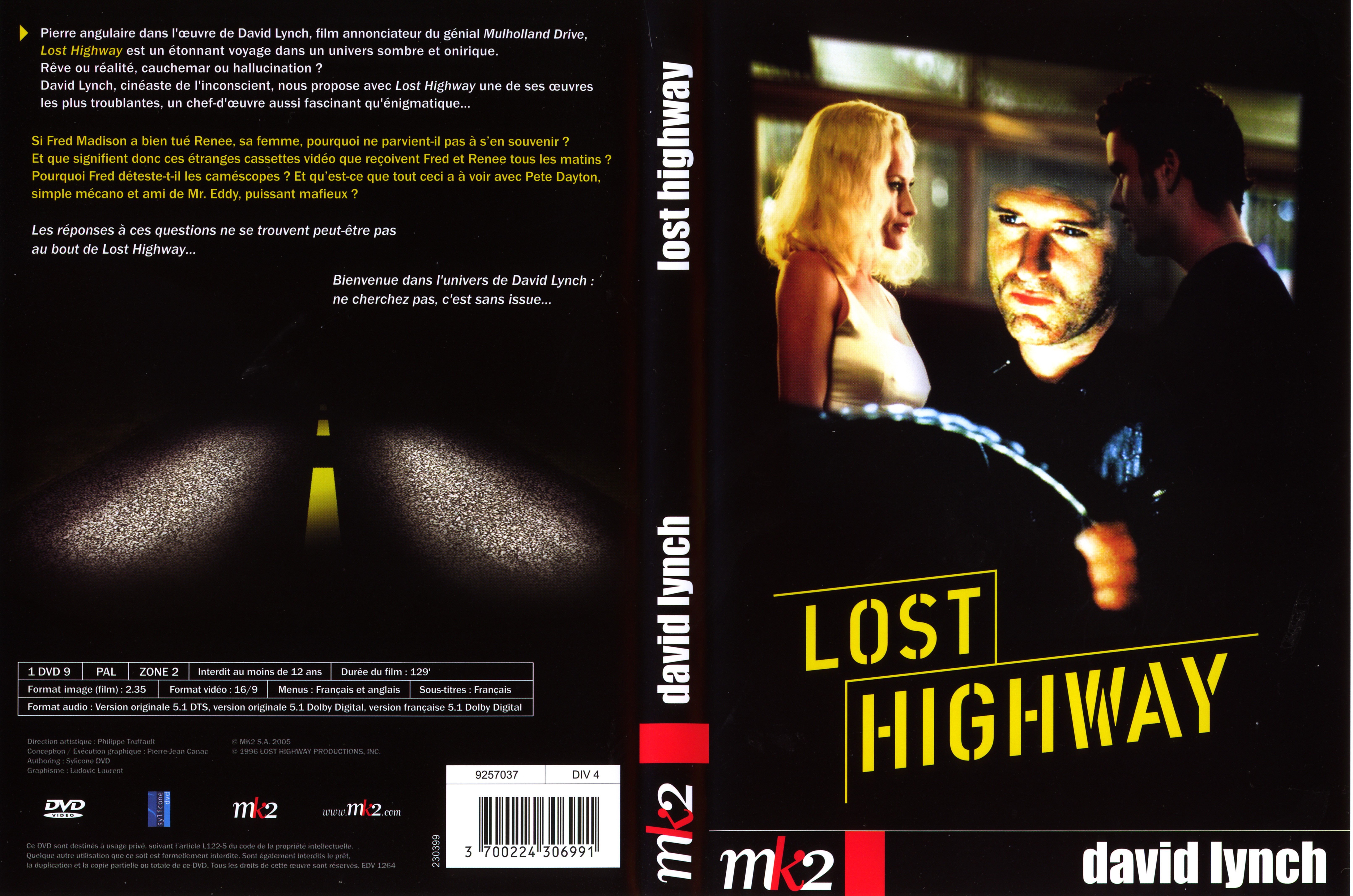 Jaquette DVD Lost highway