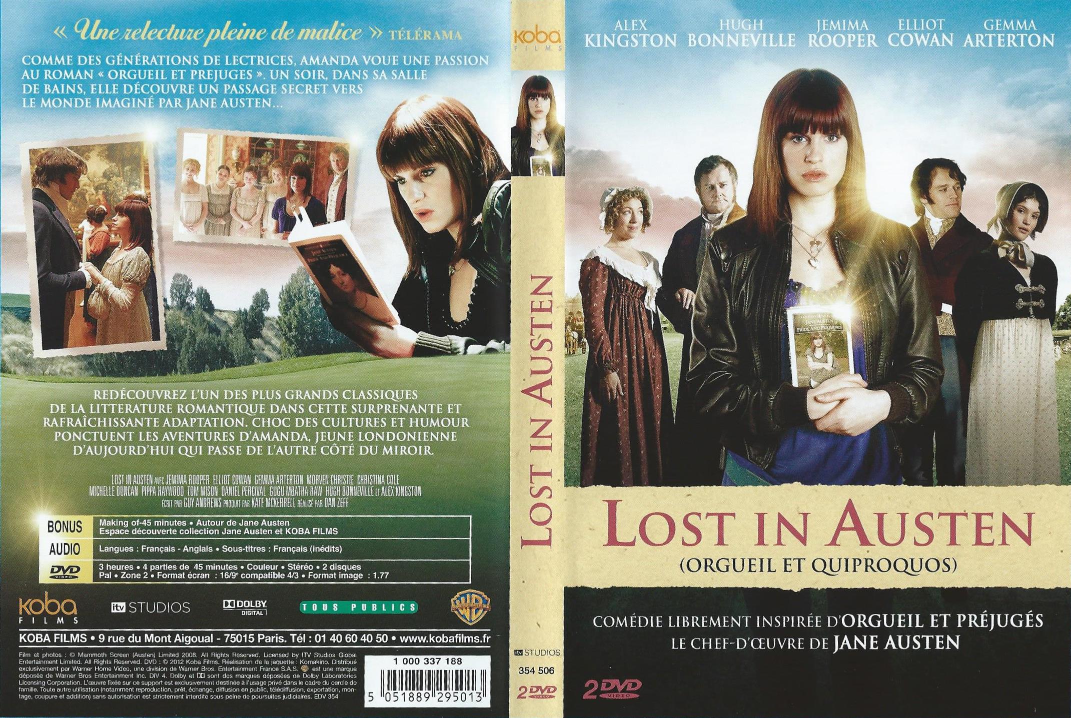 Jaquette DVD Lost in Austen