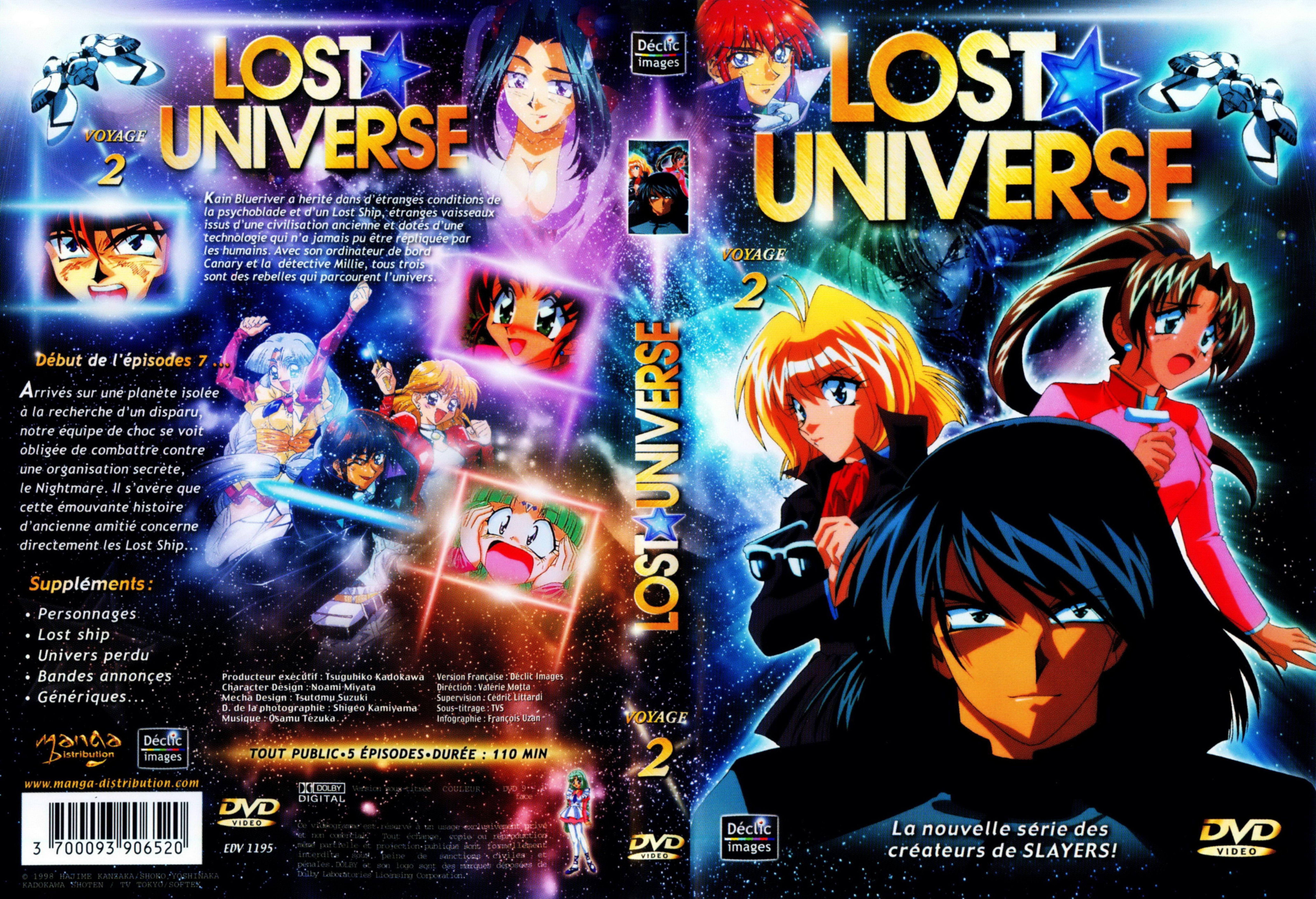 Jaquette DVD Lost universe vol 2