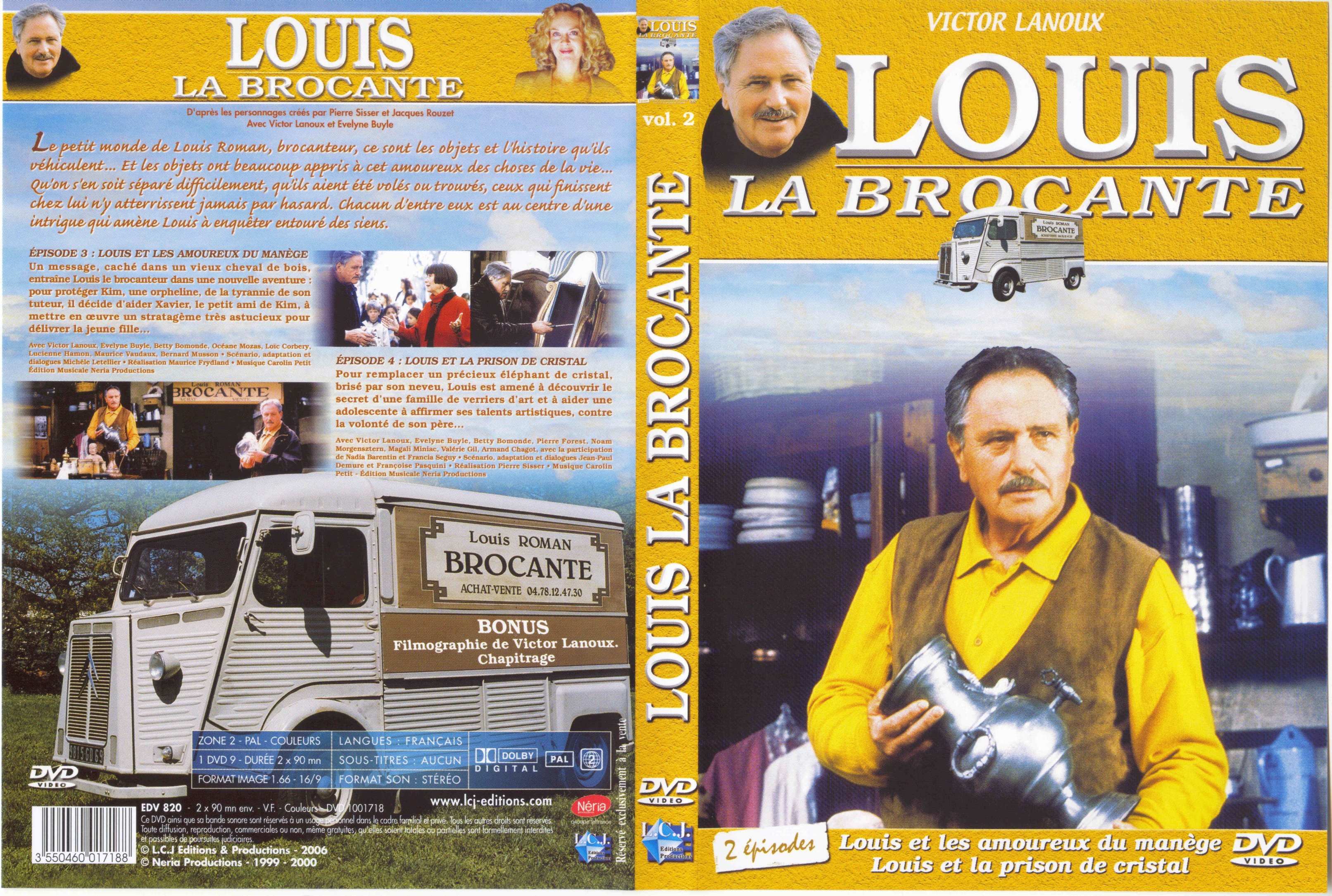 Jaquette DVD Louis la brocante vol 02
