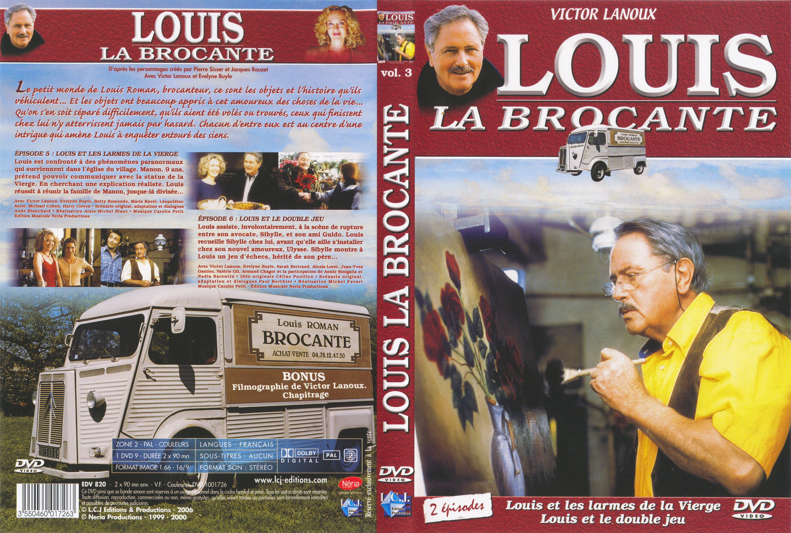 Jaquette DVD Louis la brocante vol 03