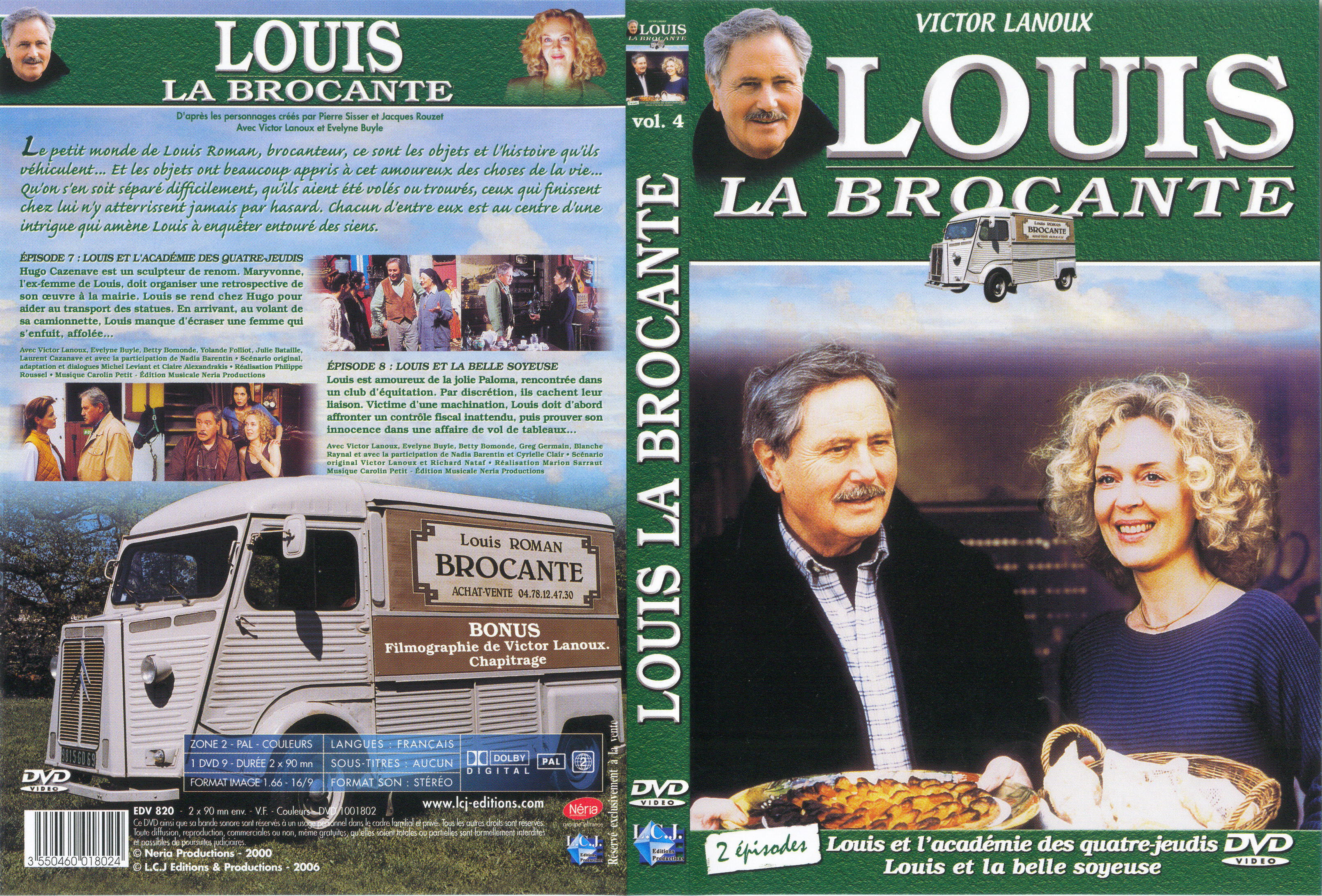 Jaquette DVD Louis la brocante vol 04