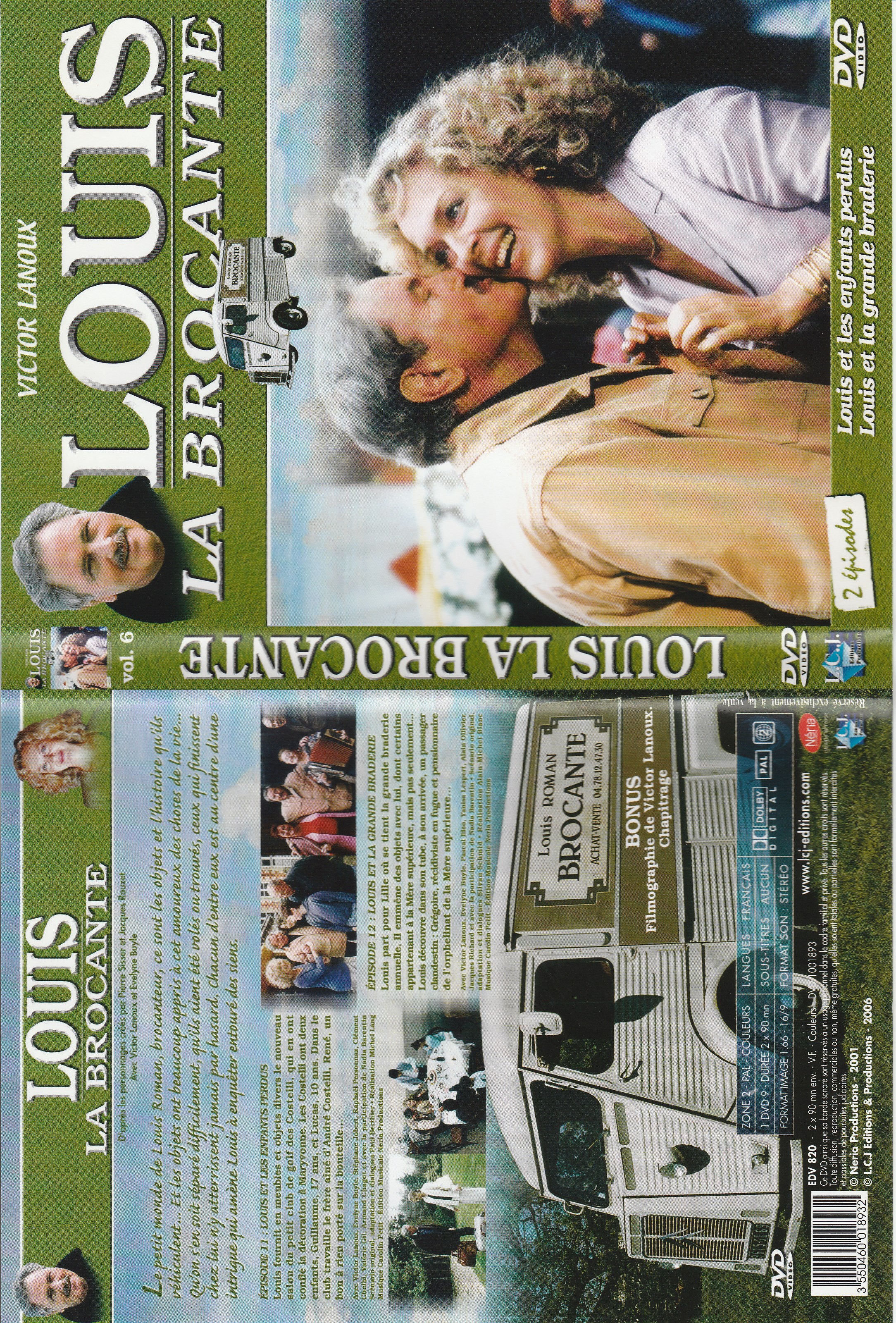 Jaquette DVD Louis la brocante vol 06