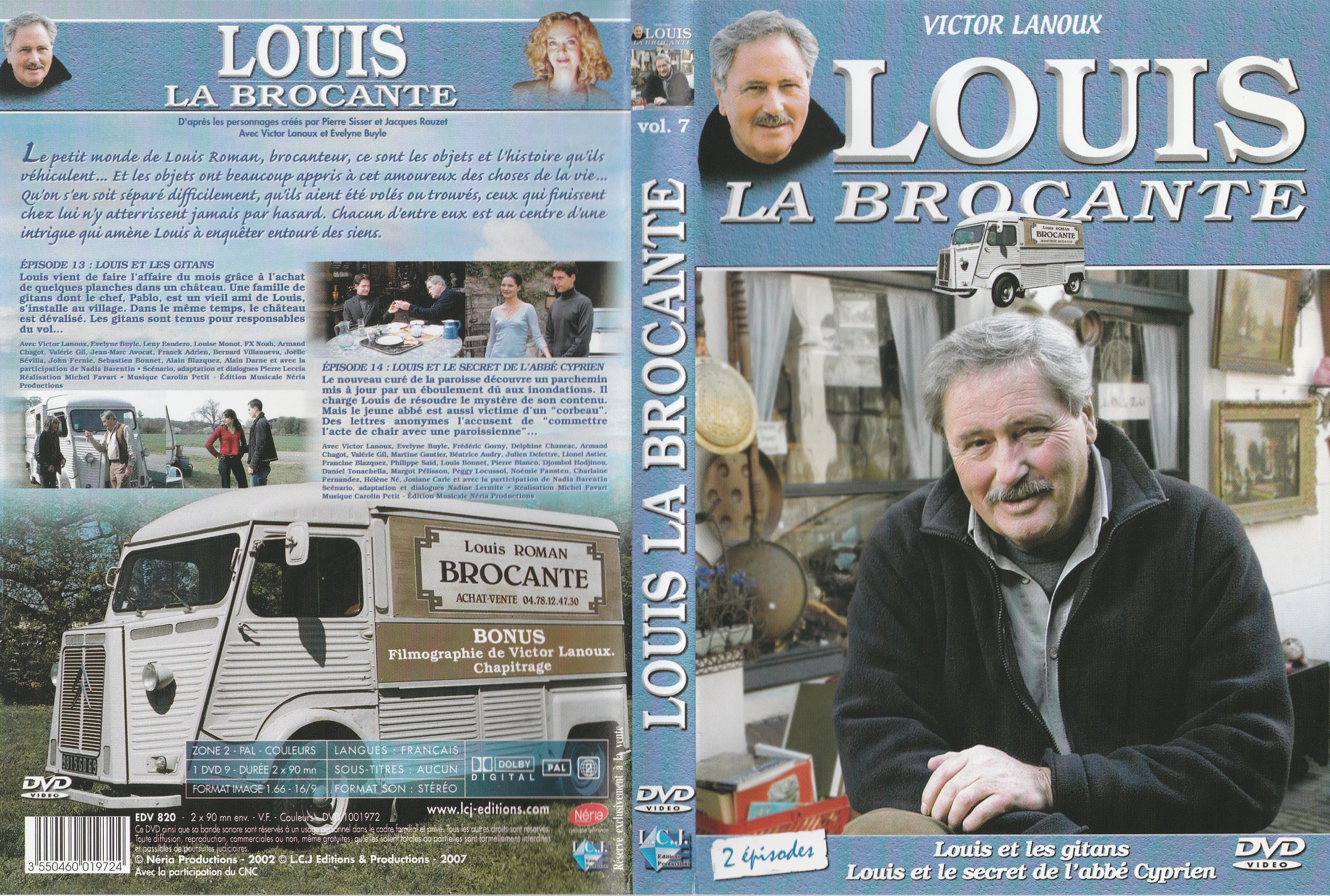 Jaquette DVD Louis la brocante vol 07