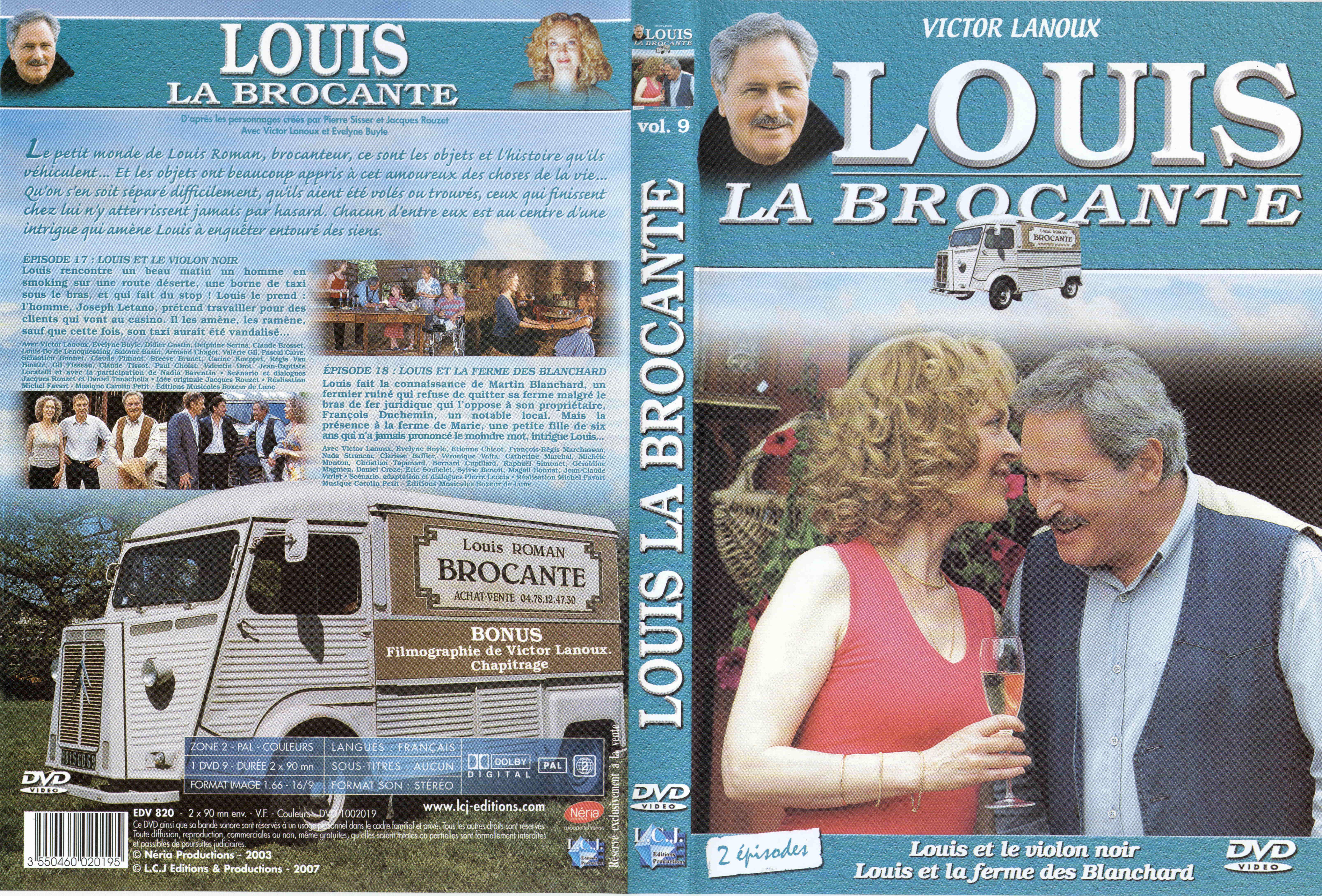 Jaquette DVD Louis la brocante vol 09