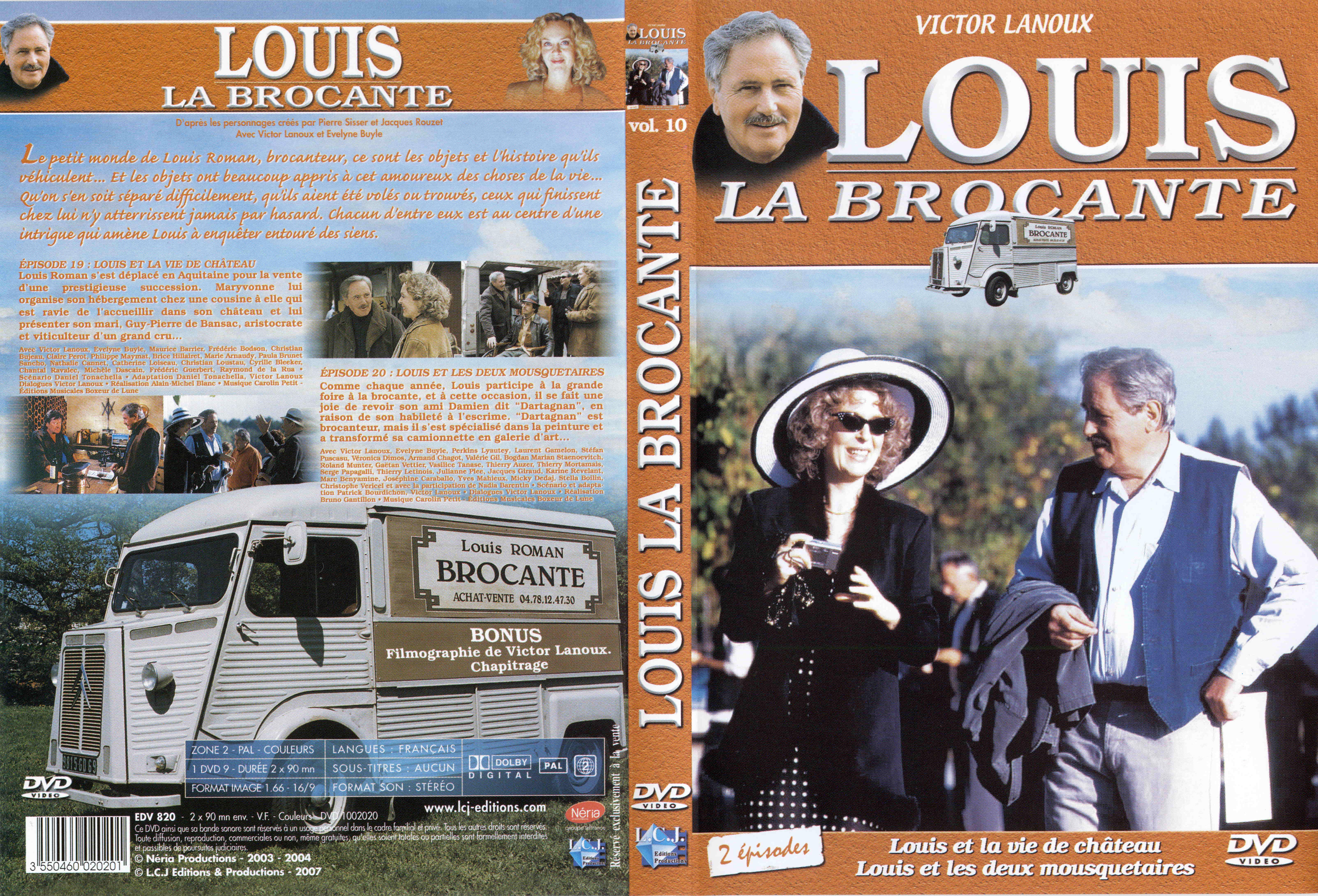 Jaquette DVD Louis la brocante vol 10
