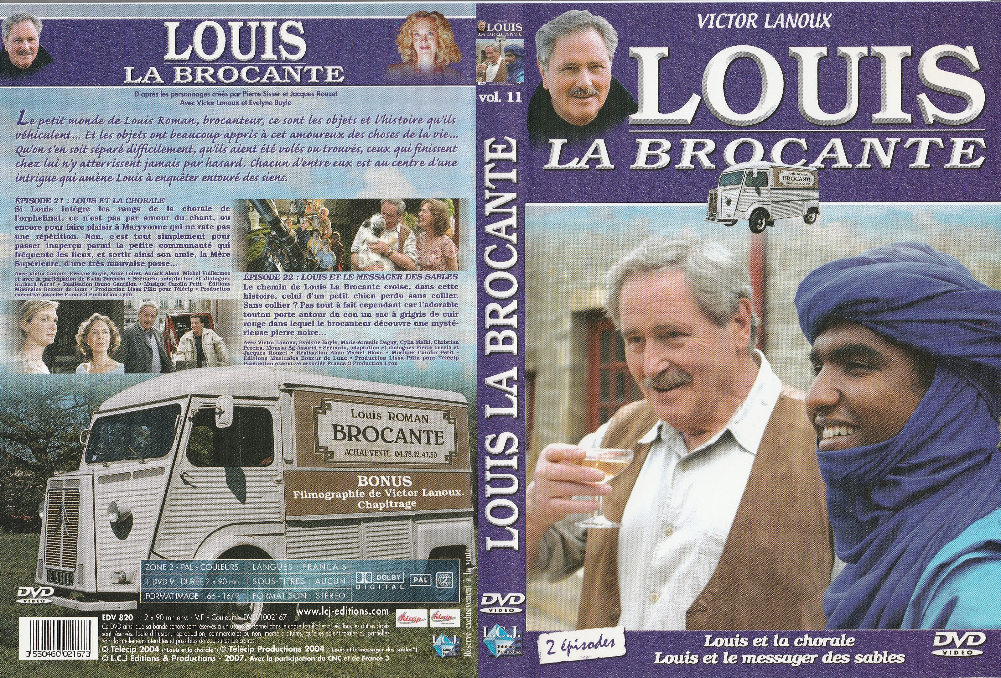 Jaquette DVD Louis la brocante vol 11