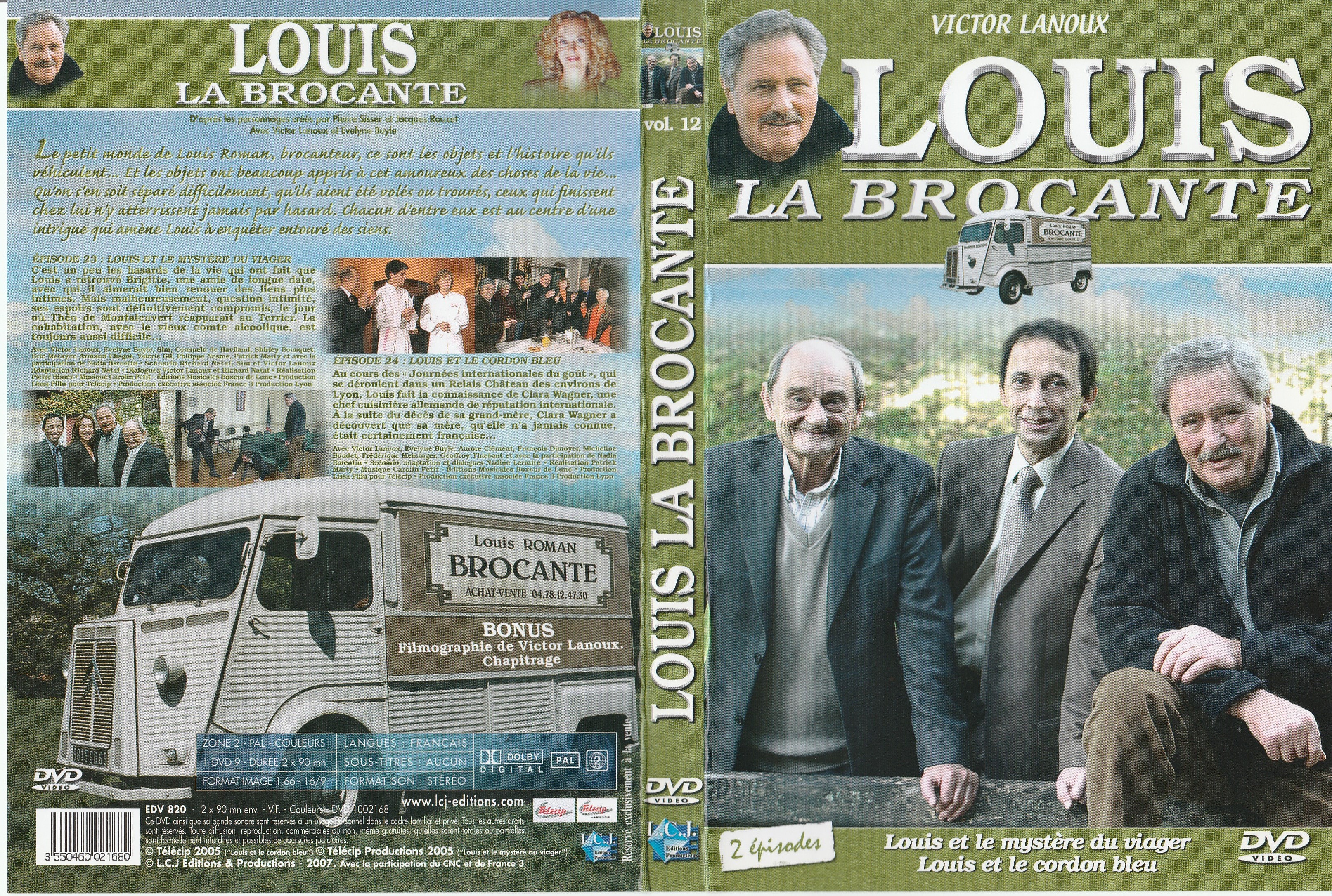 Jaquette DVD Louis la brocante vol 12