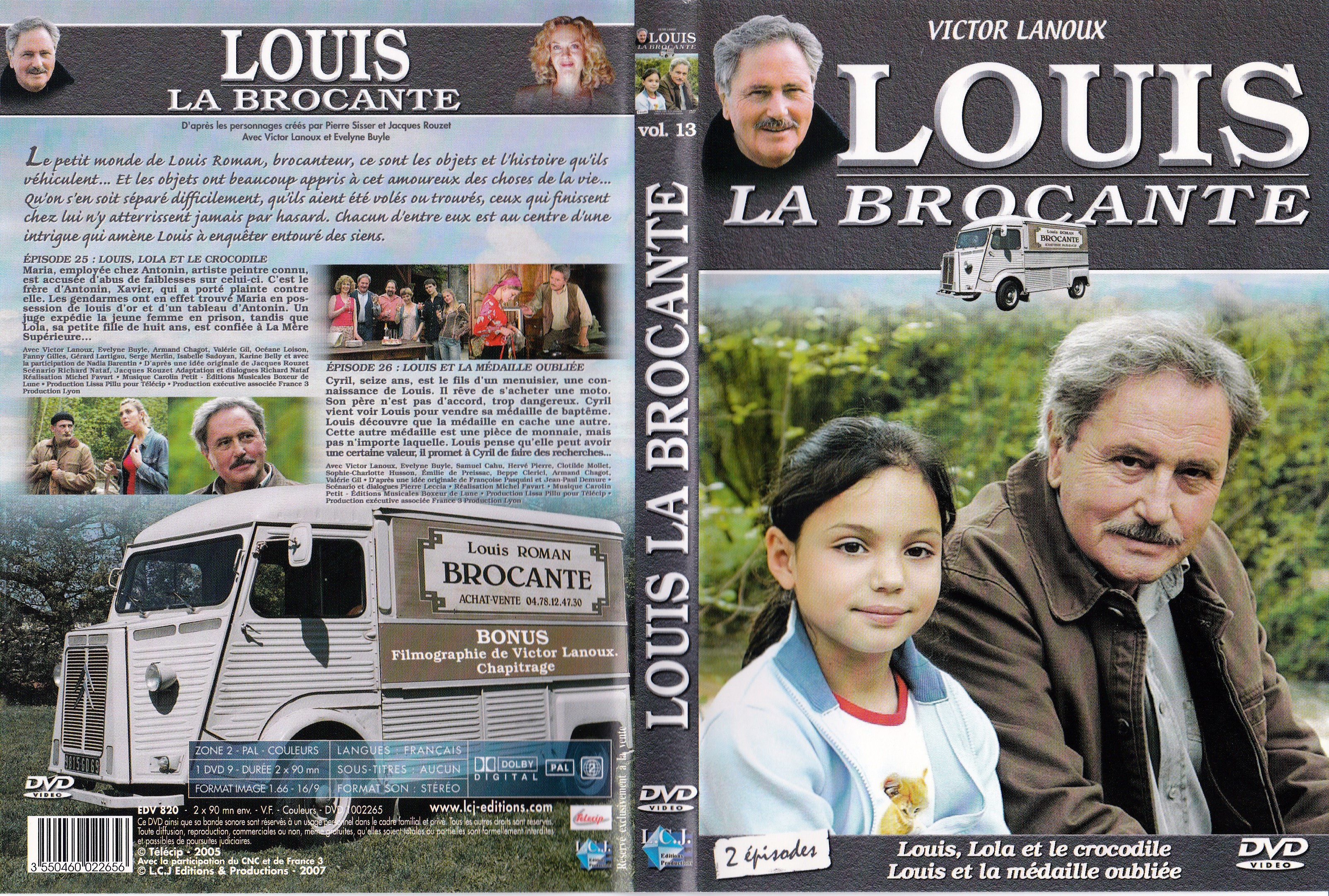 Jaquette DVD Louis la brocante vol 13