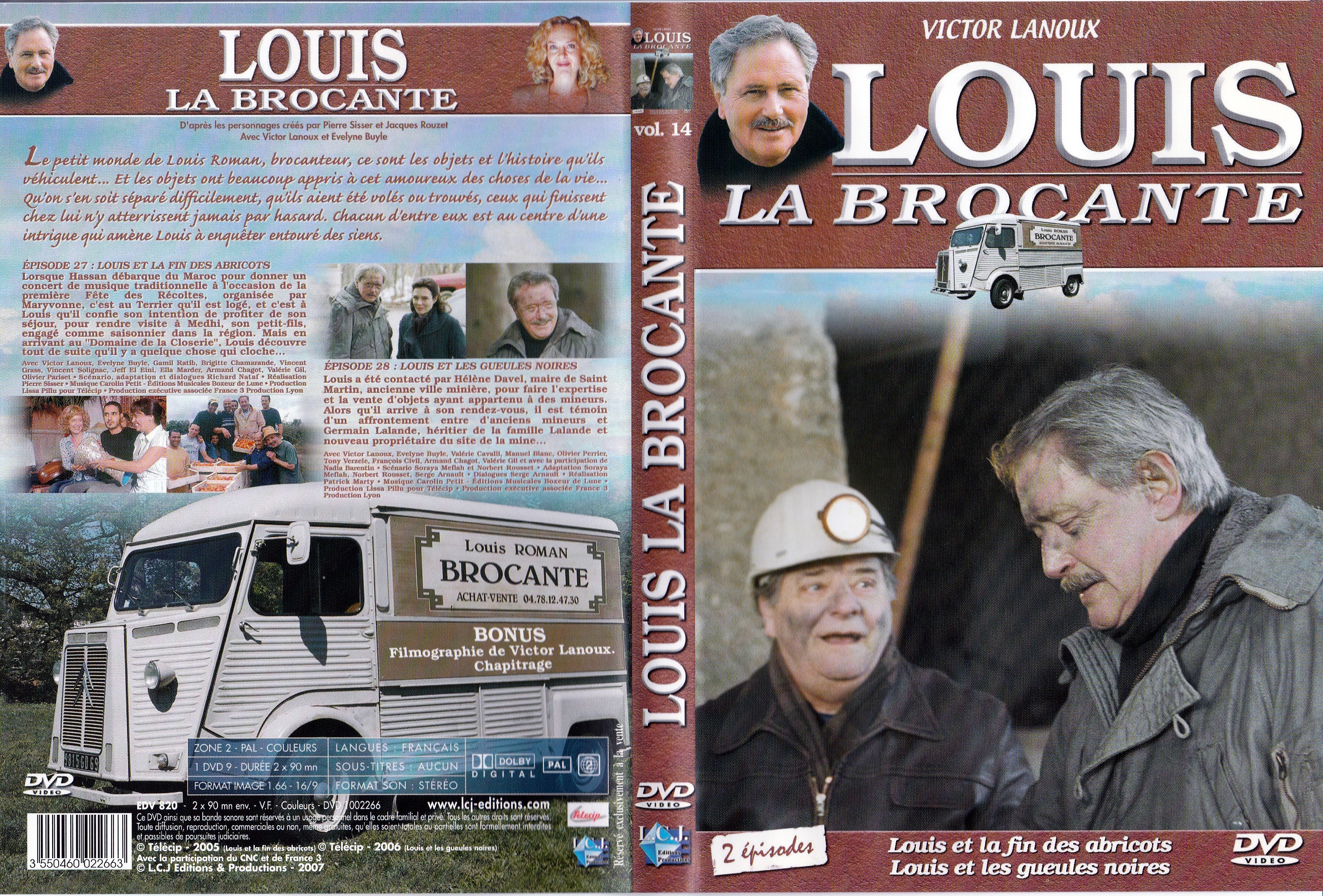 Jaquette DVD Louis la brocante vol 14