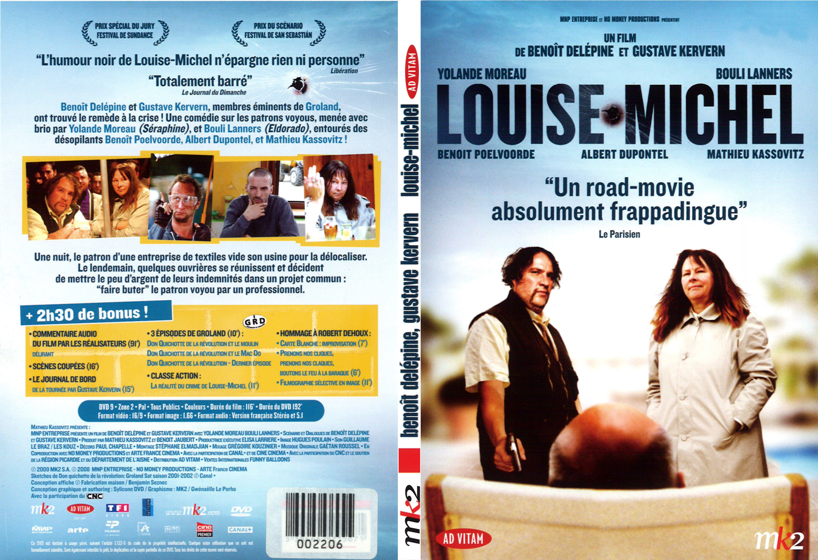 Jaquette DVD Louise-Michel - SLIM