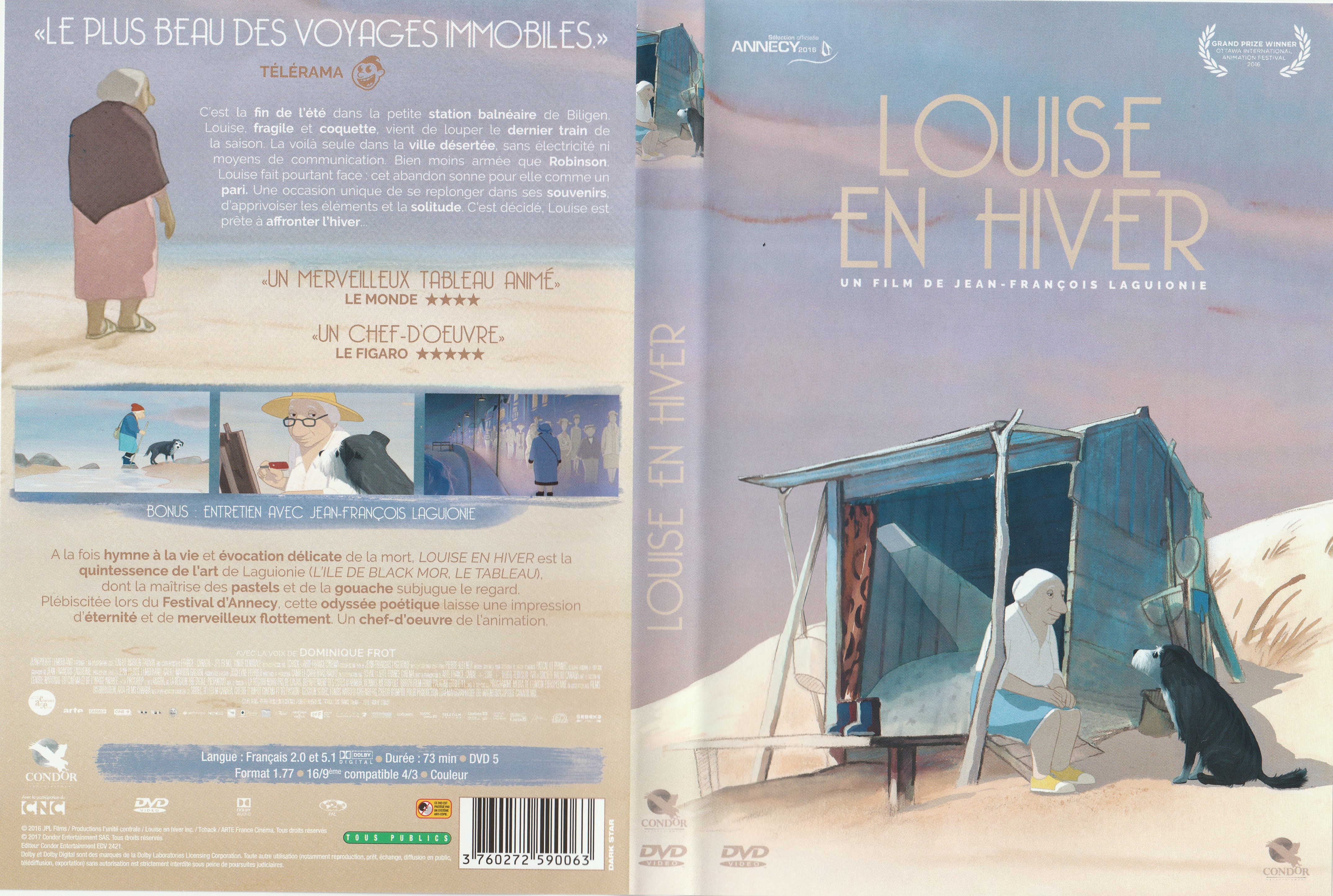 Jaquette DVD Louise en hiver