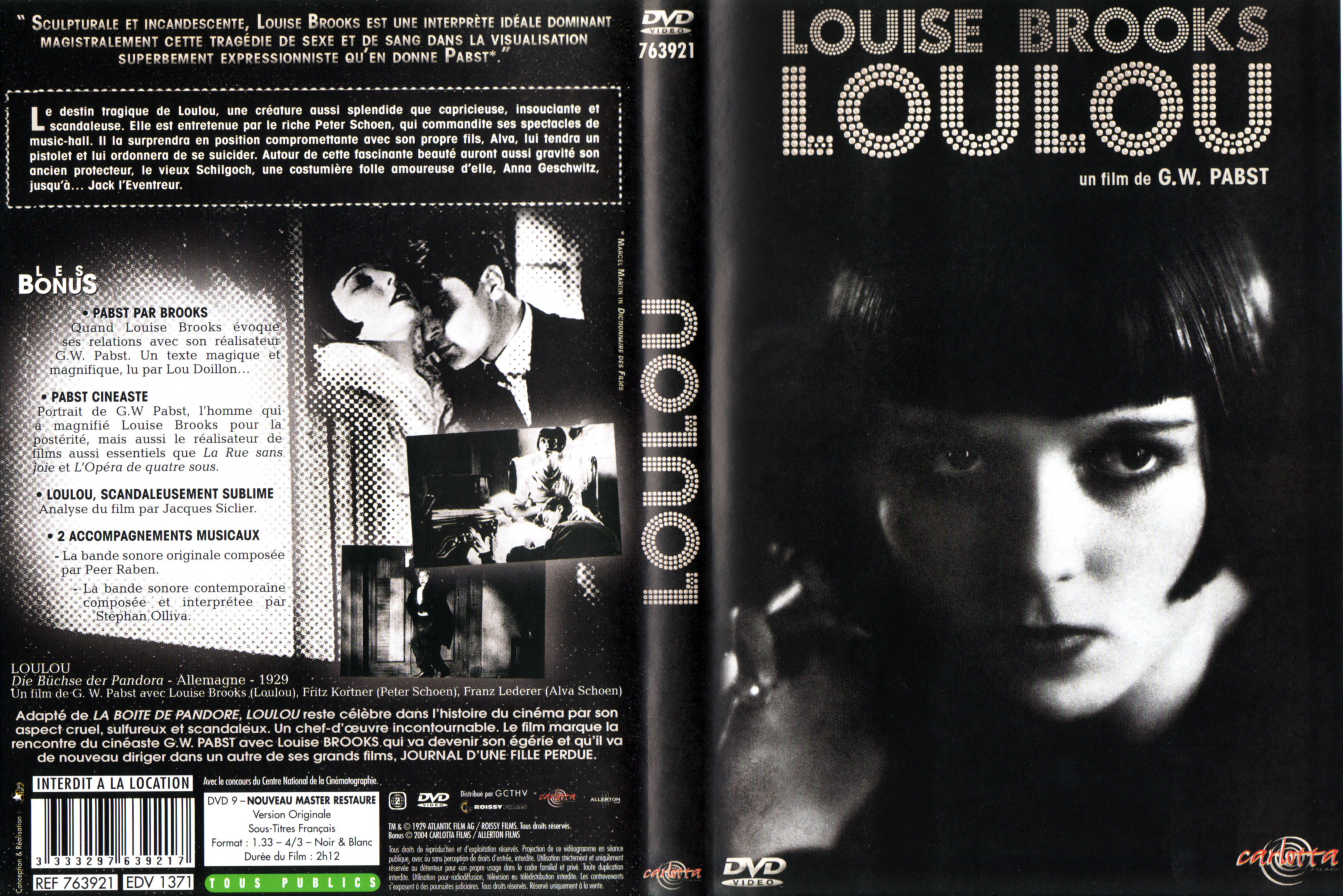 Jaquette DVD Loulou