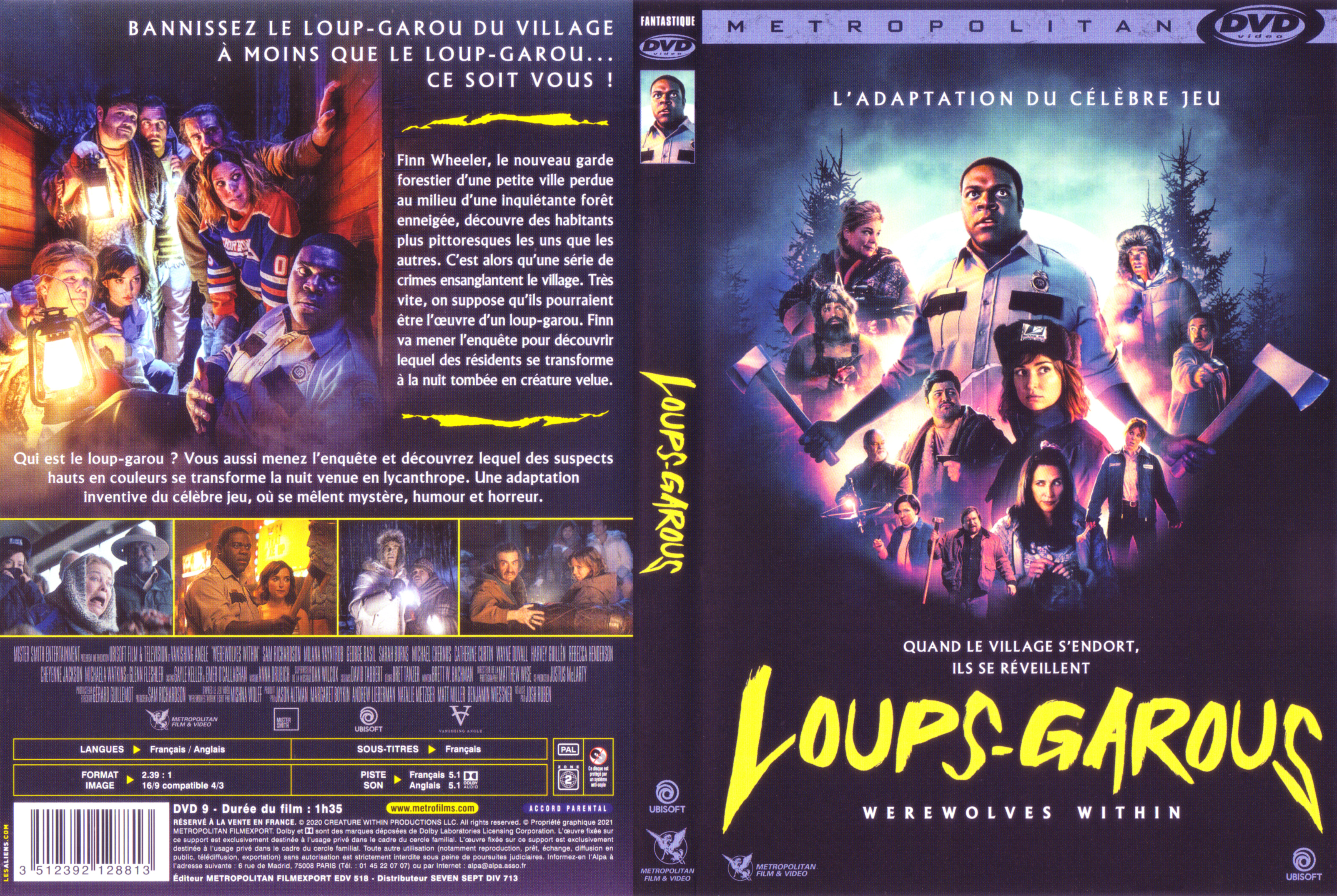 Jaquette DVD Loup-garous
