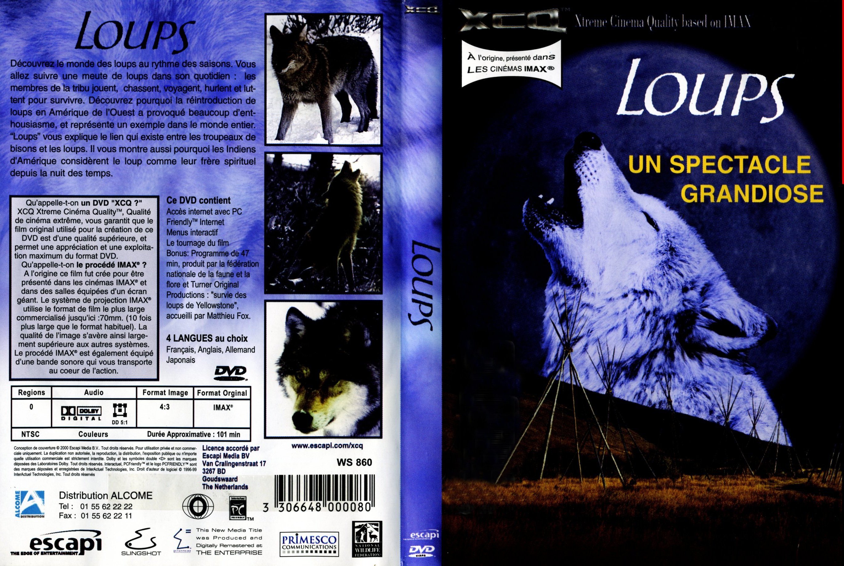 Jaquette DVD Loups