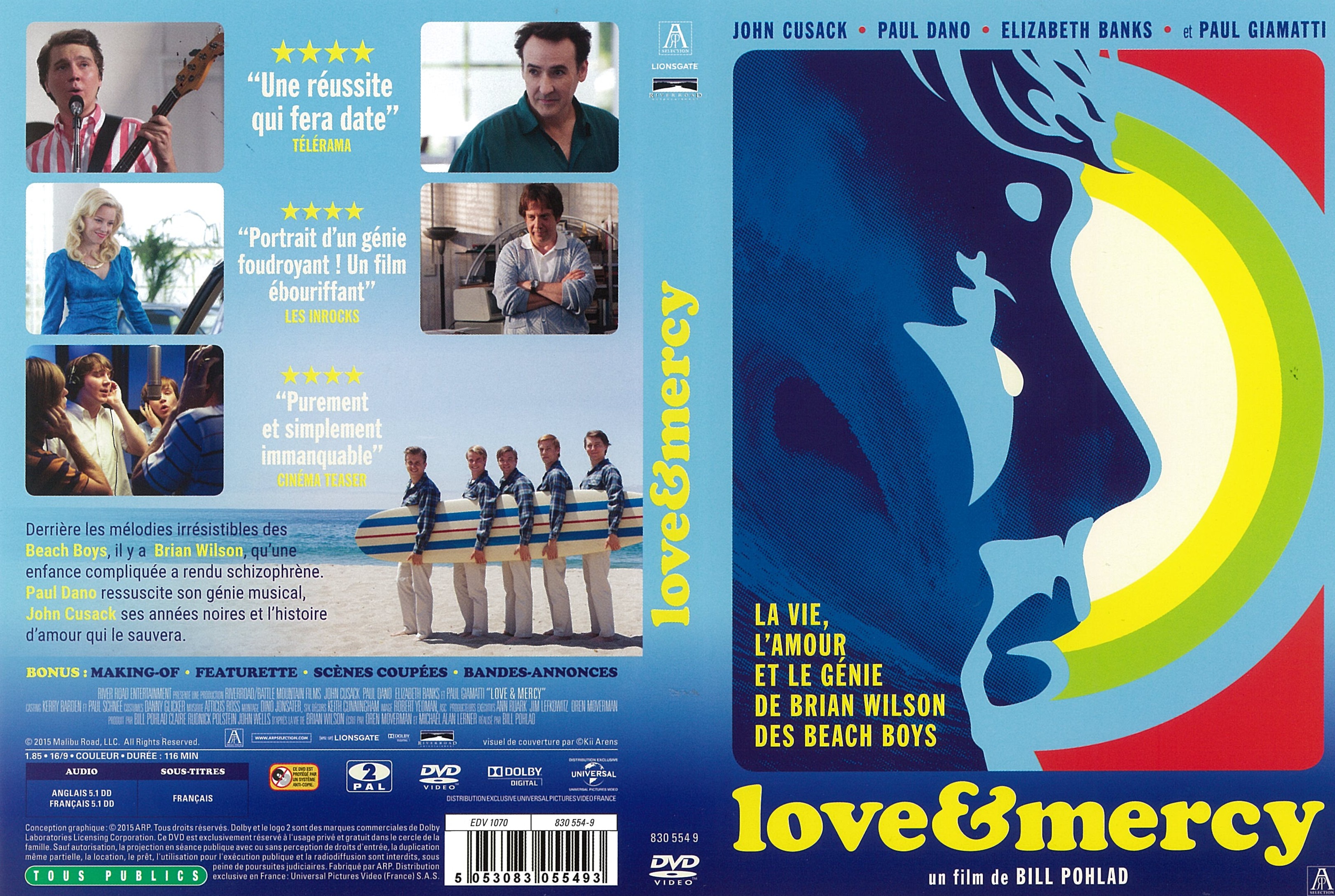 Jaquette DVD Love & Mercy