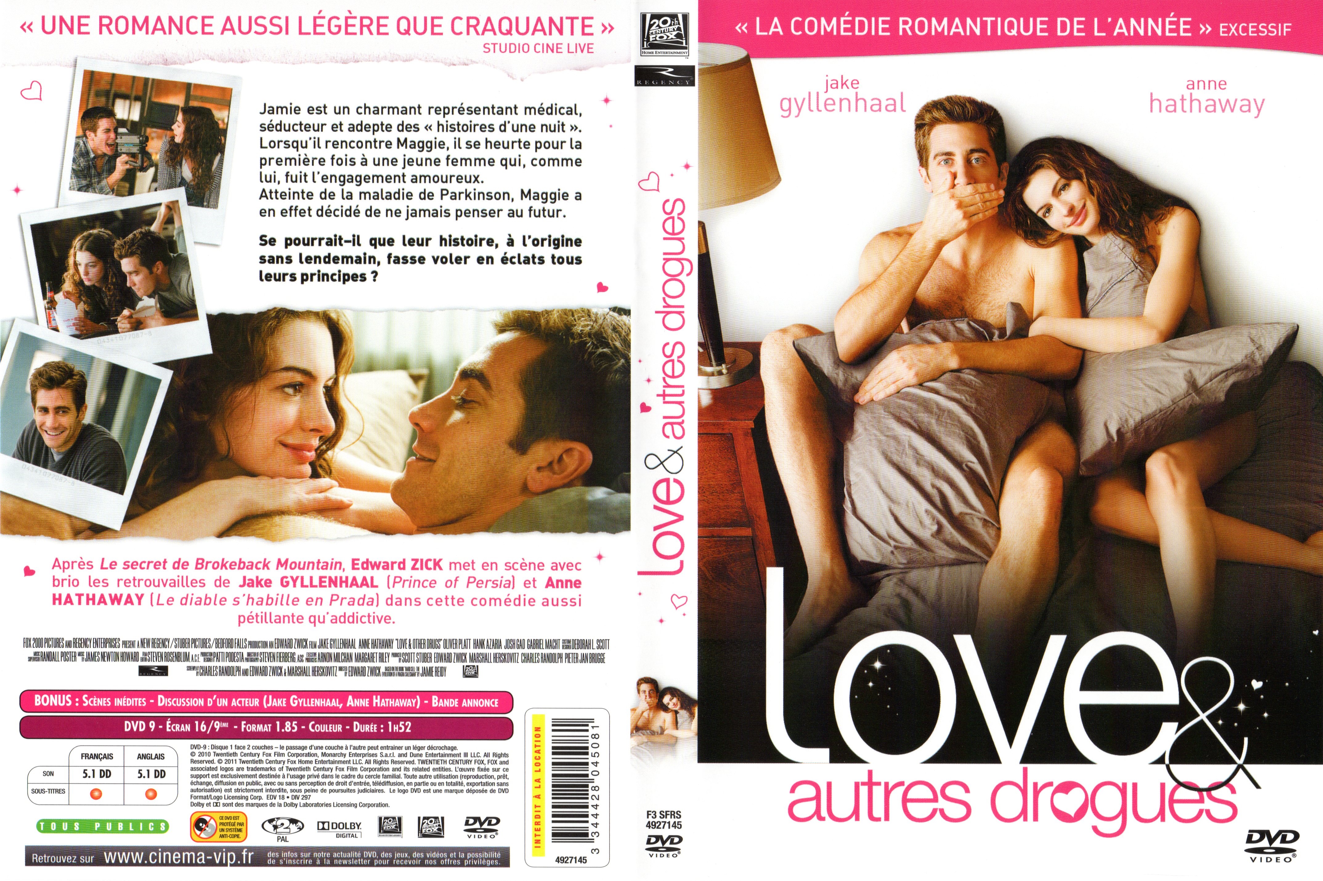 Jaquette DVD Love & autres drogues