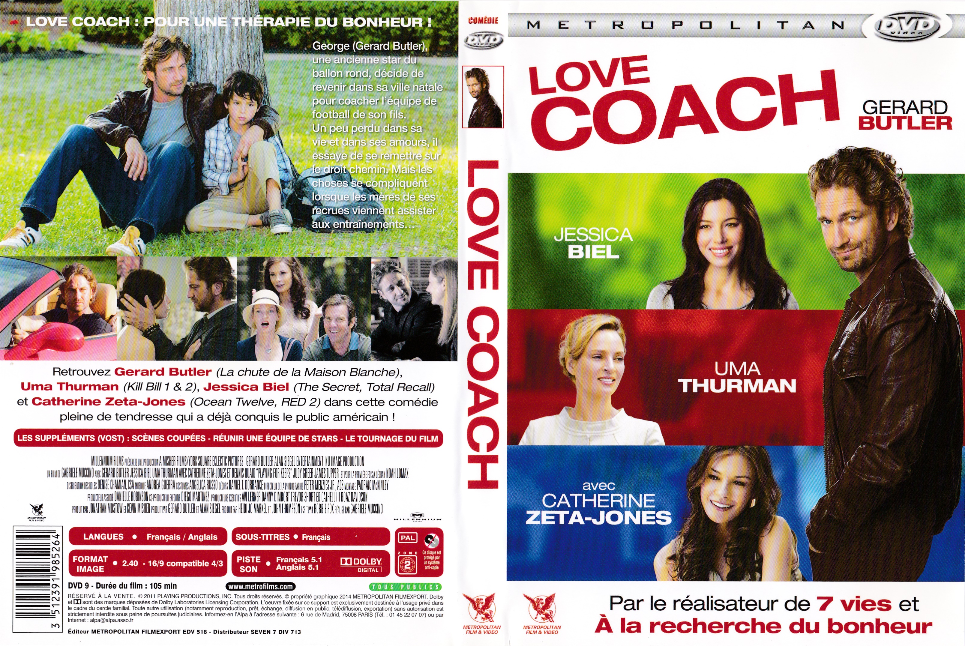 Jaquette DVD Love coach