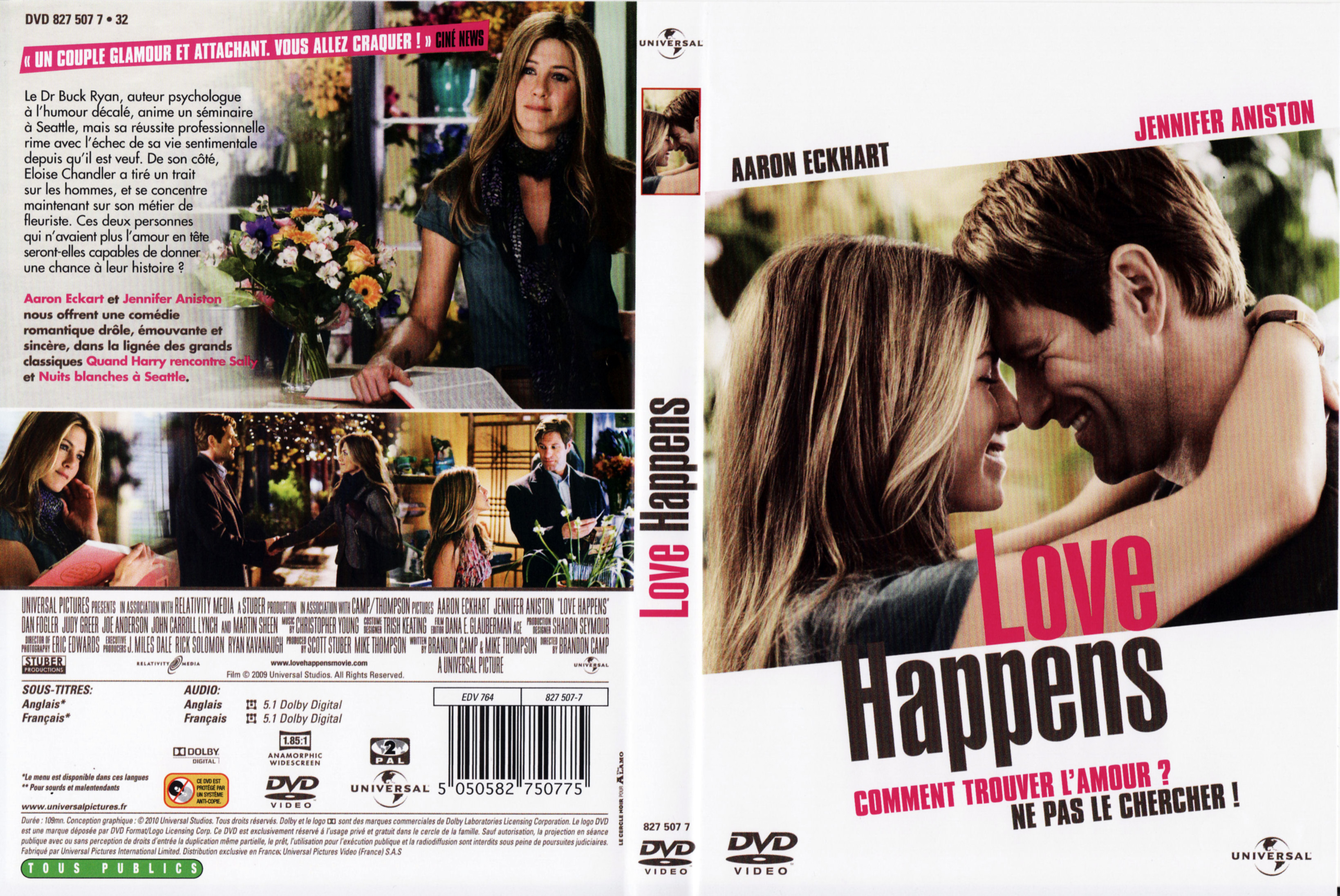 Jaquette DVD Love happens