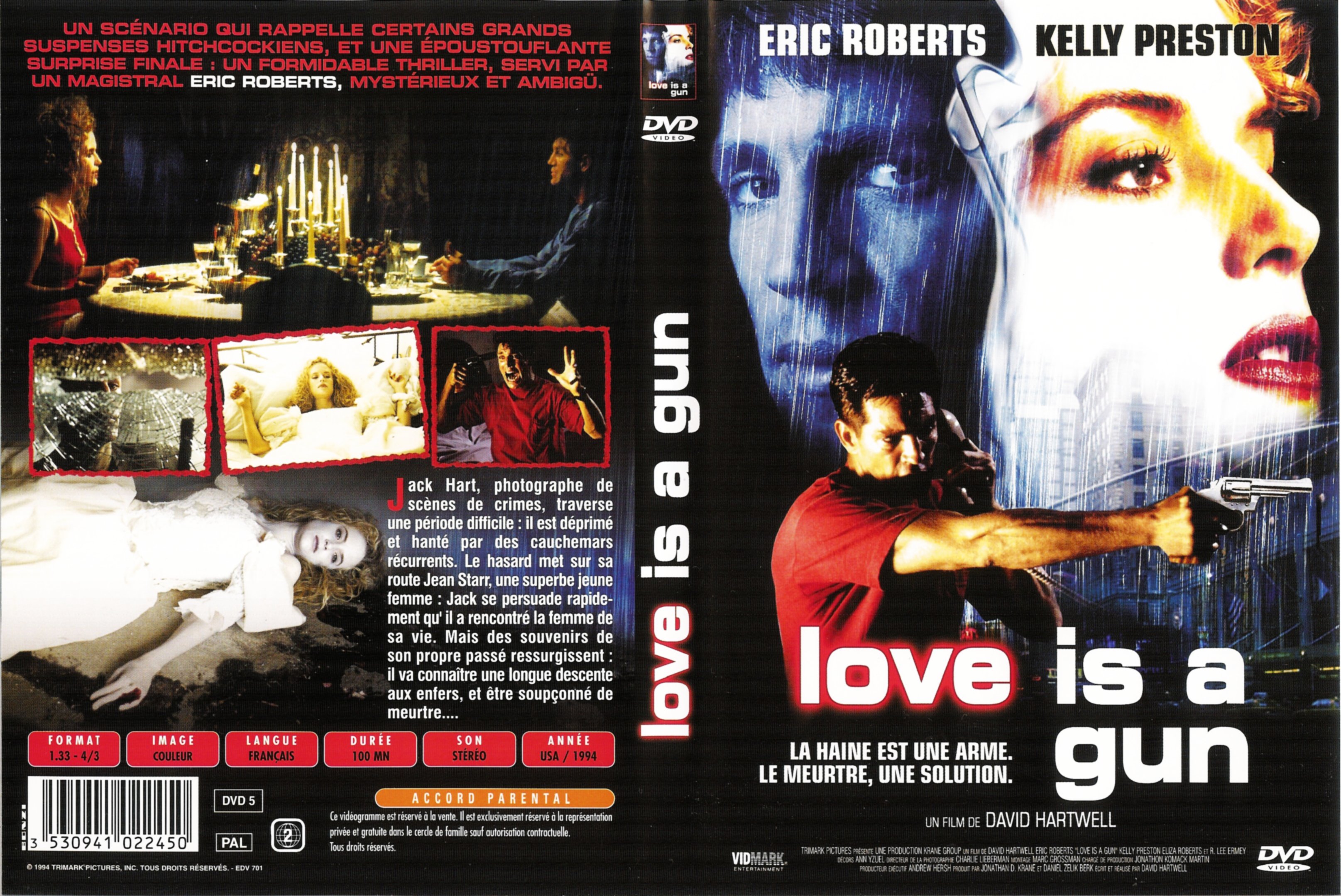 Jaquette DVD Love is a gun