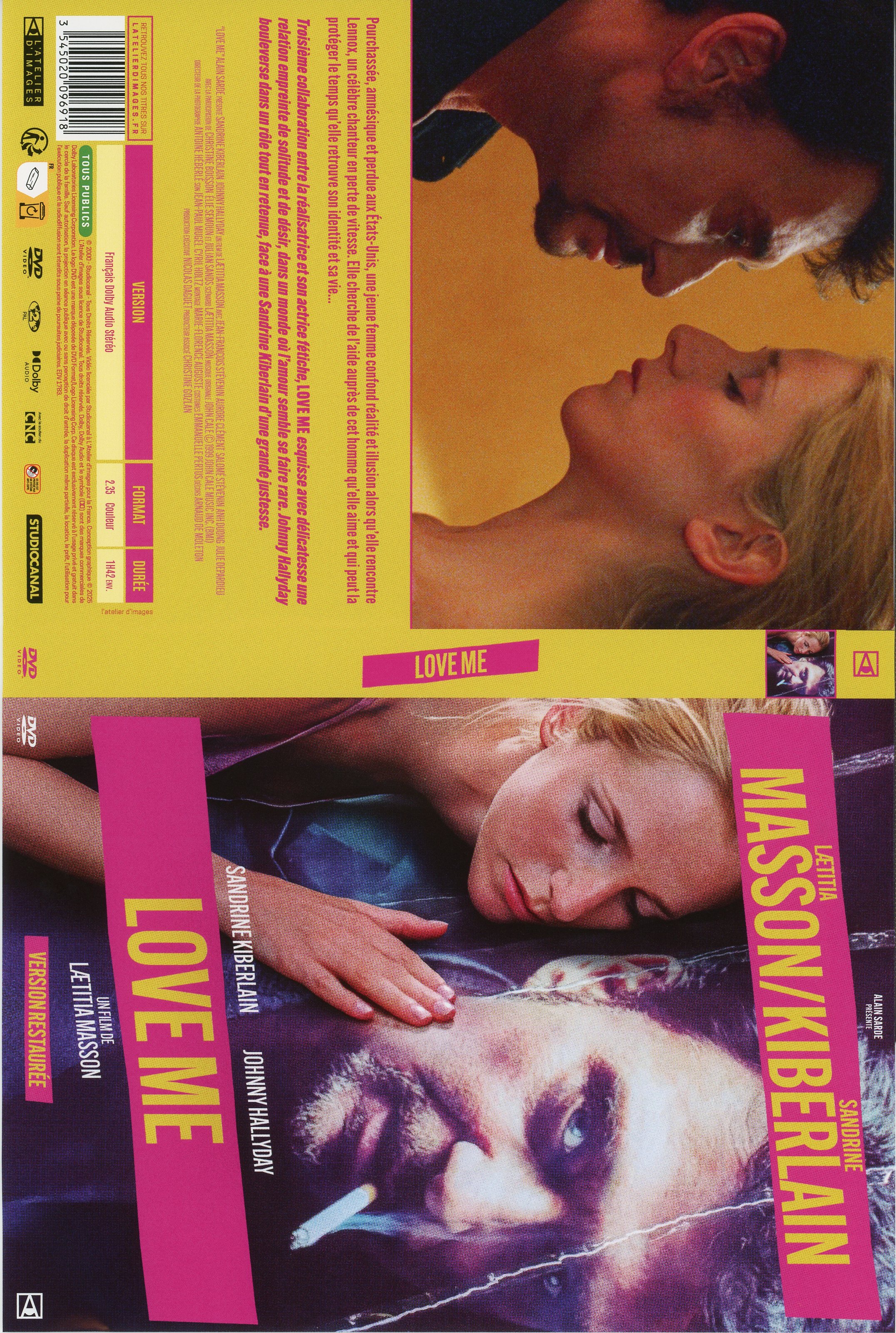 Jaquette DVD Love me 