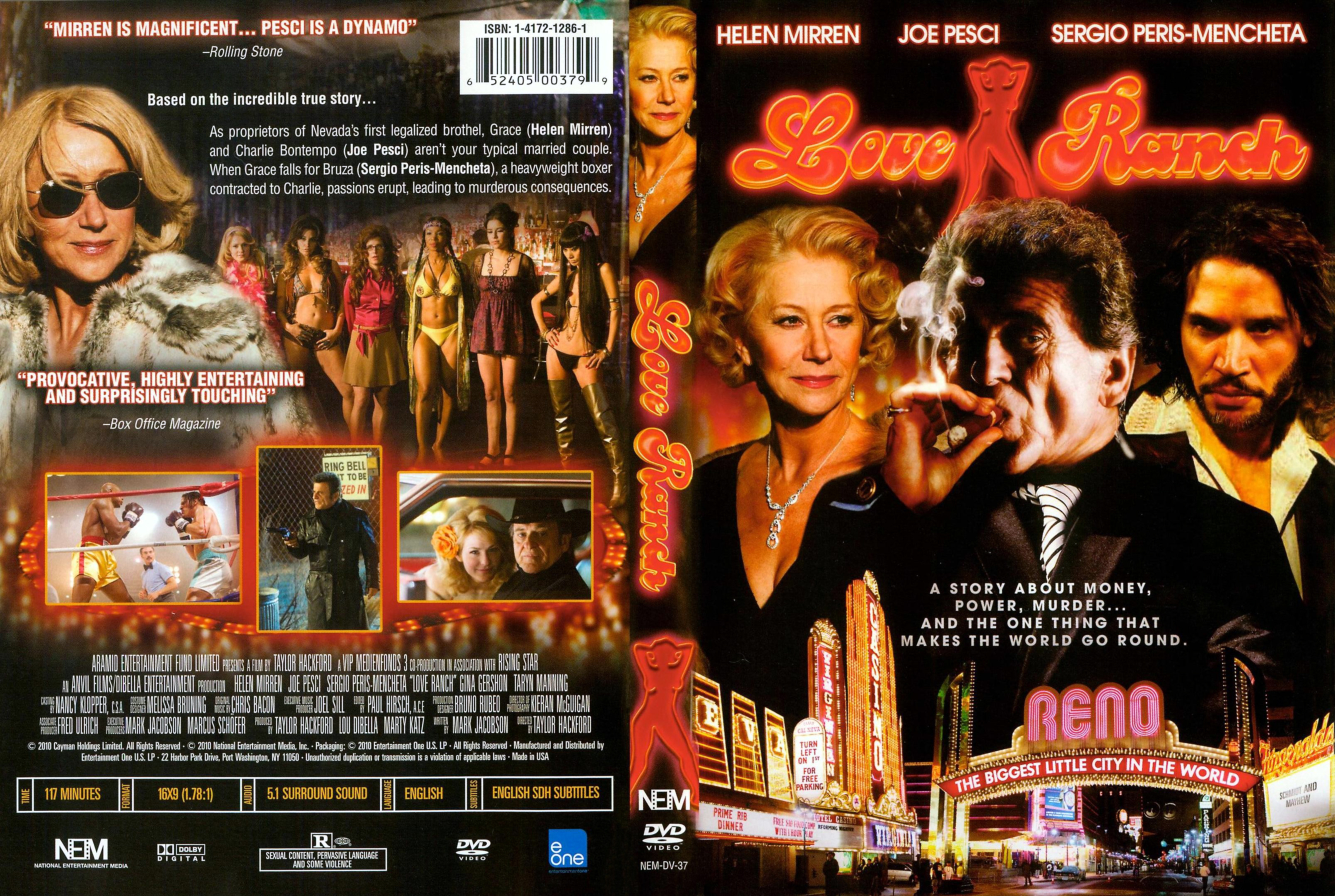 Jaquette DVD Love ranch Zone 1