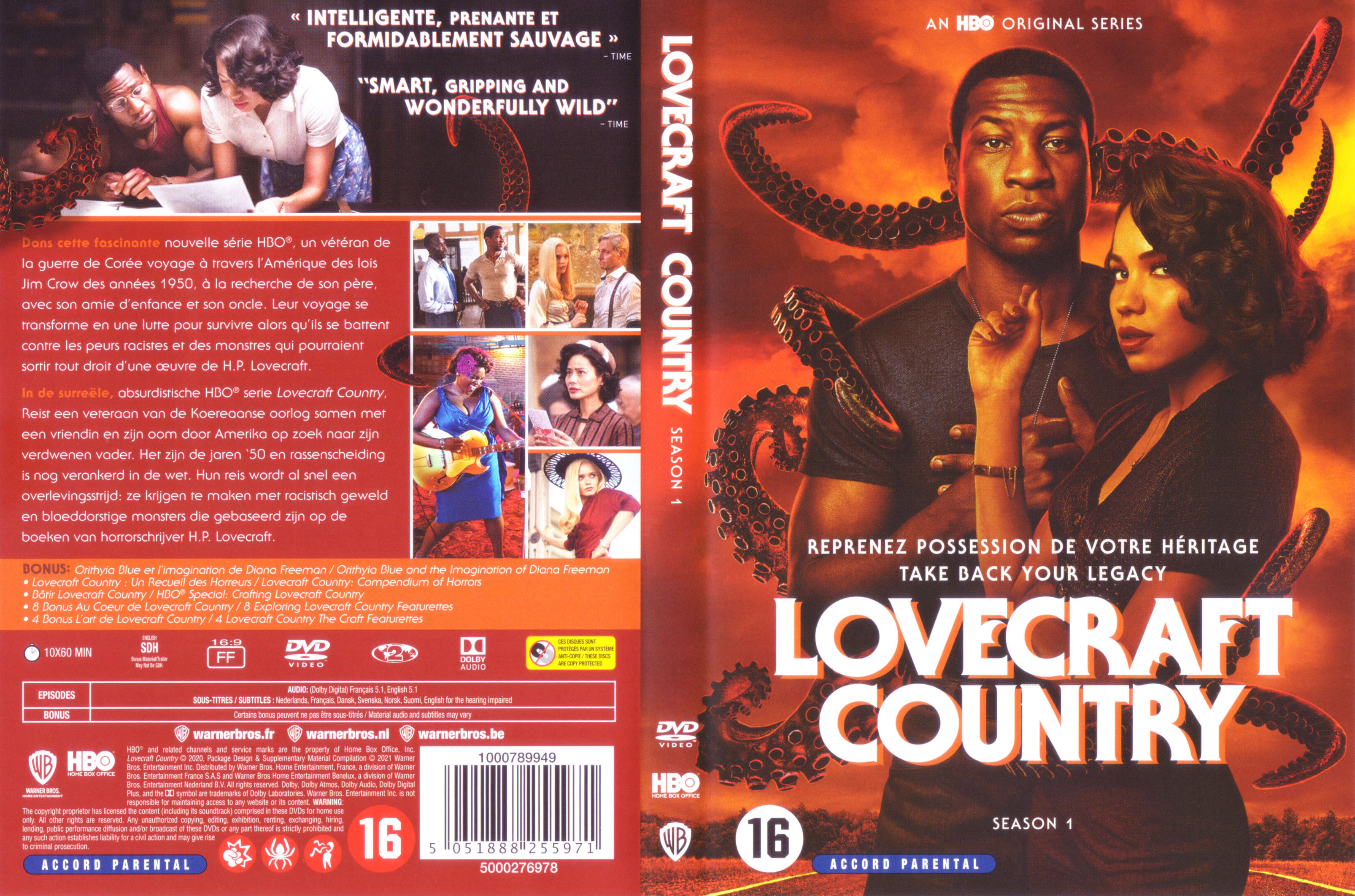 Jaquette DVD Lovecraft country Saison 1