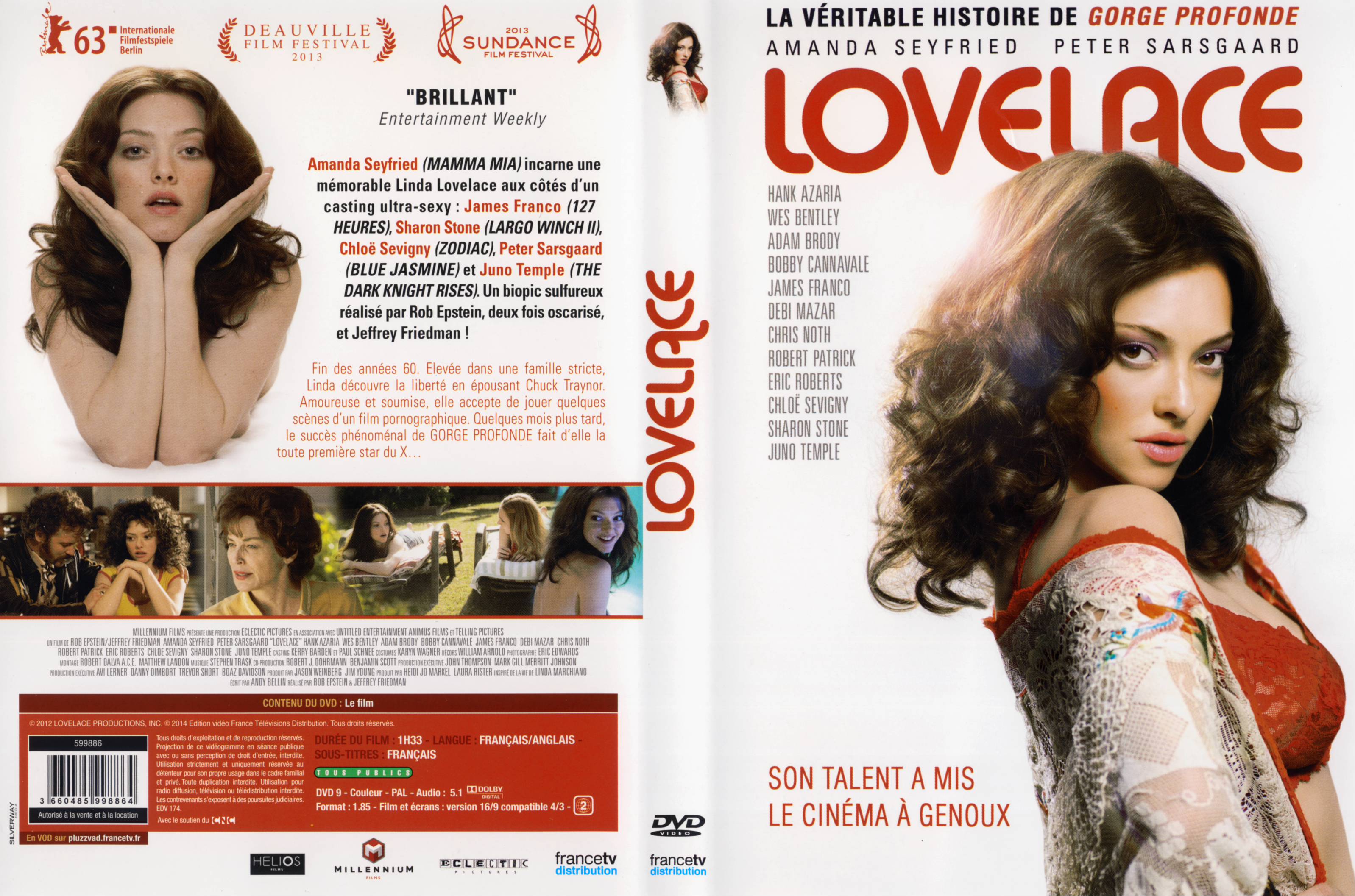 Jaquette DVD Lovelace