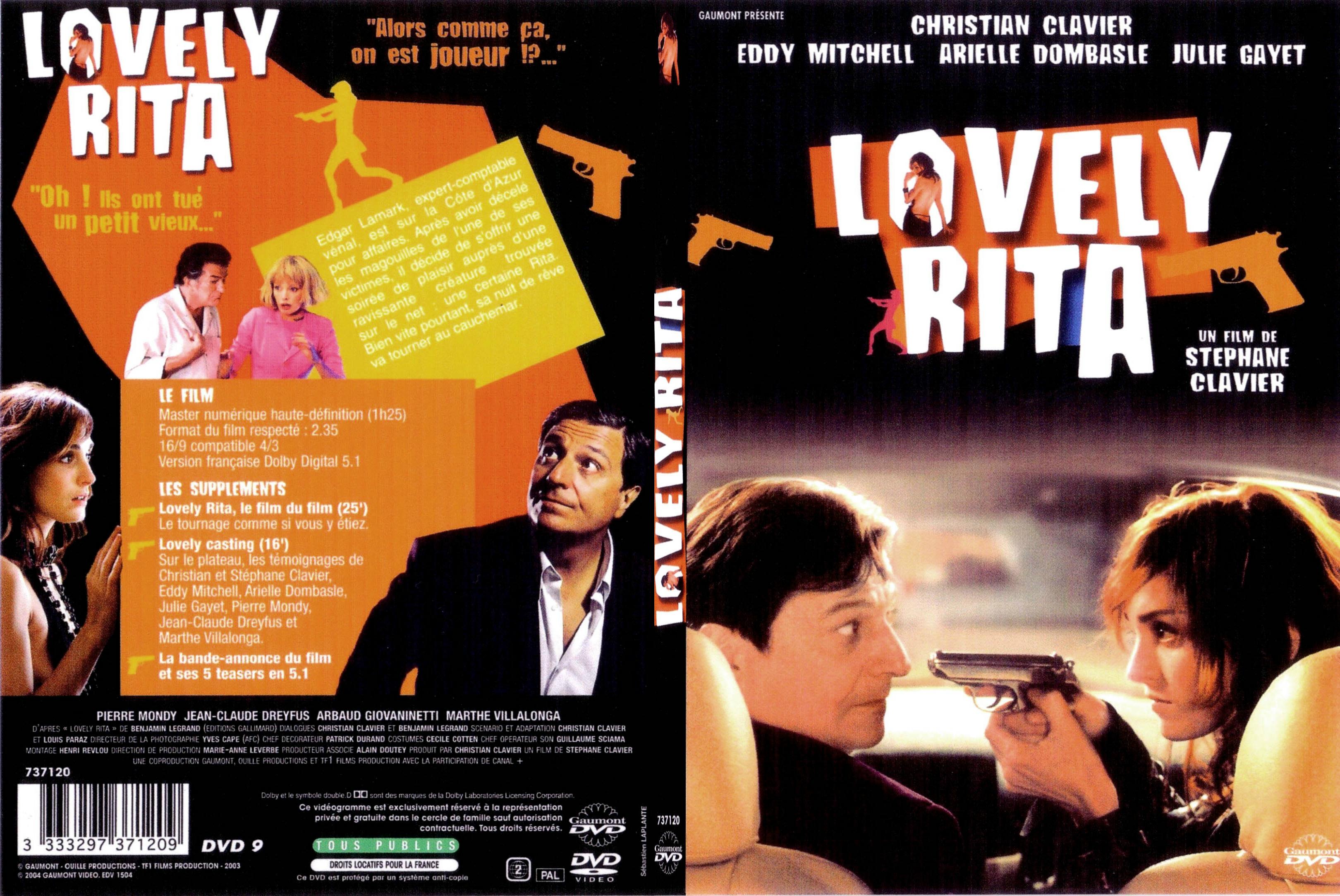 Jaquette DVD Lovely Rita - SLIM